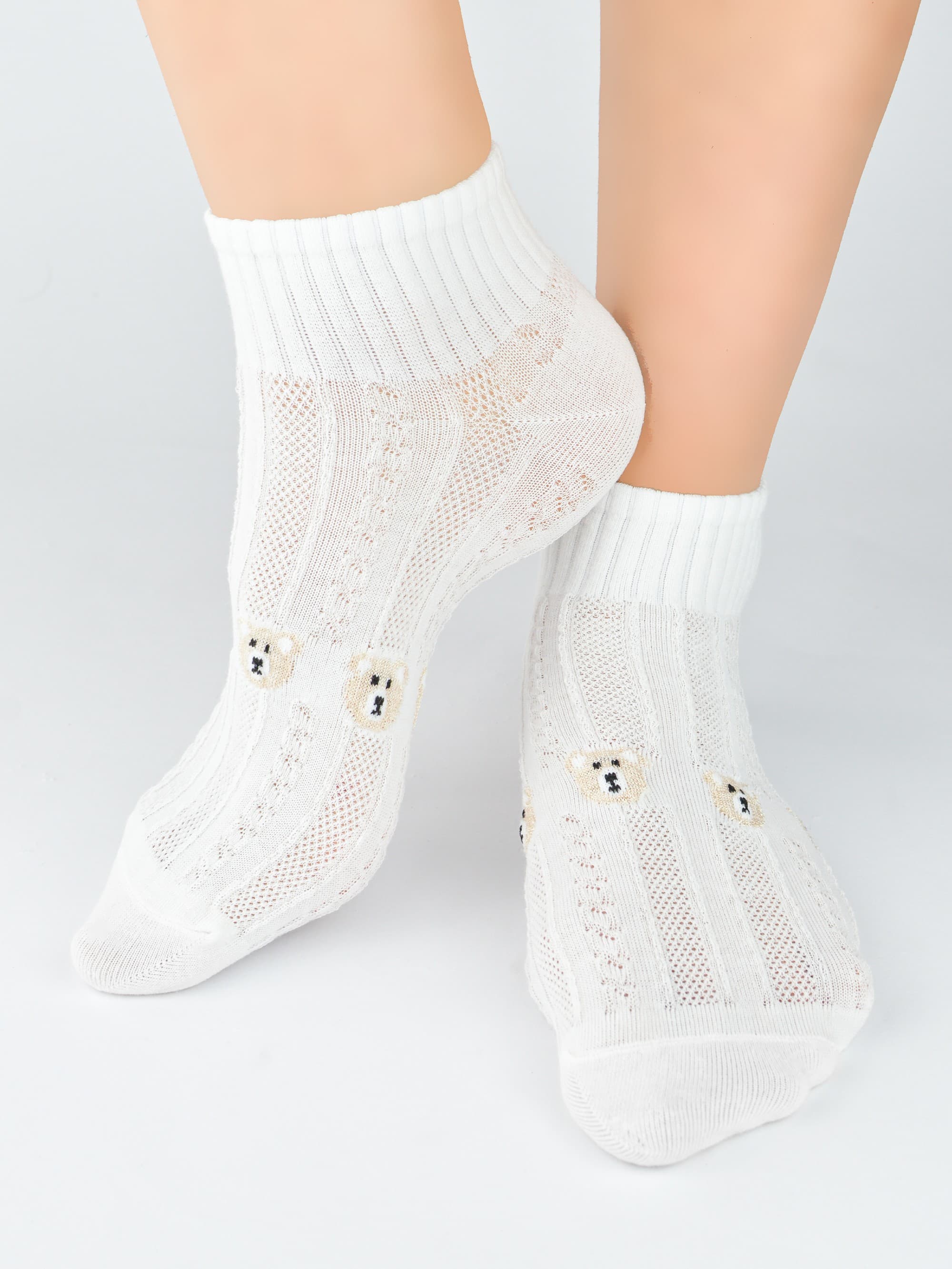 STOPKI DAMSKIE BAWEŁNIANE ST065