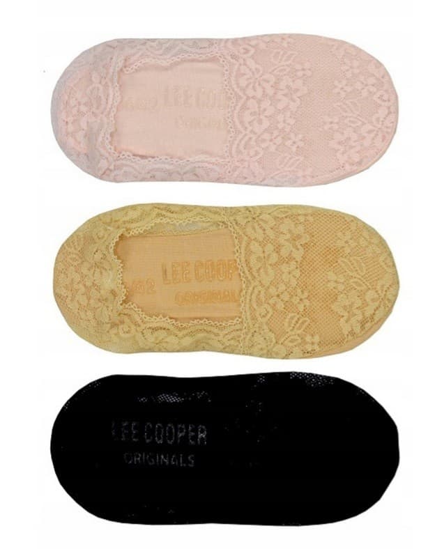 BALERINKI LEE COOPER KORONKA 3-PAK