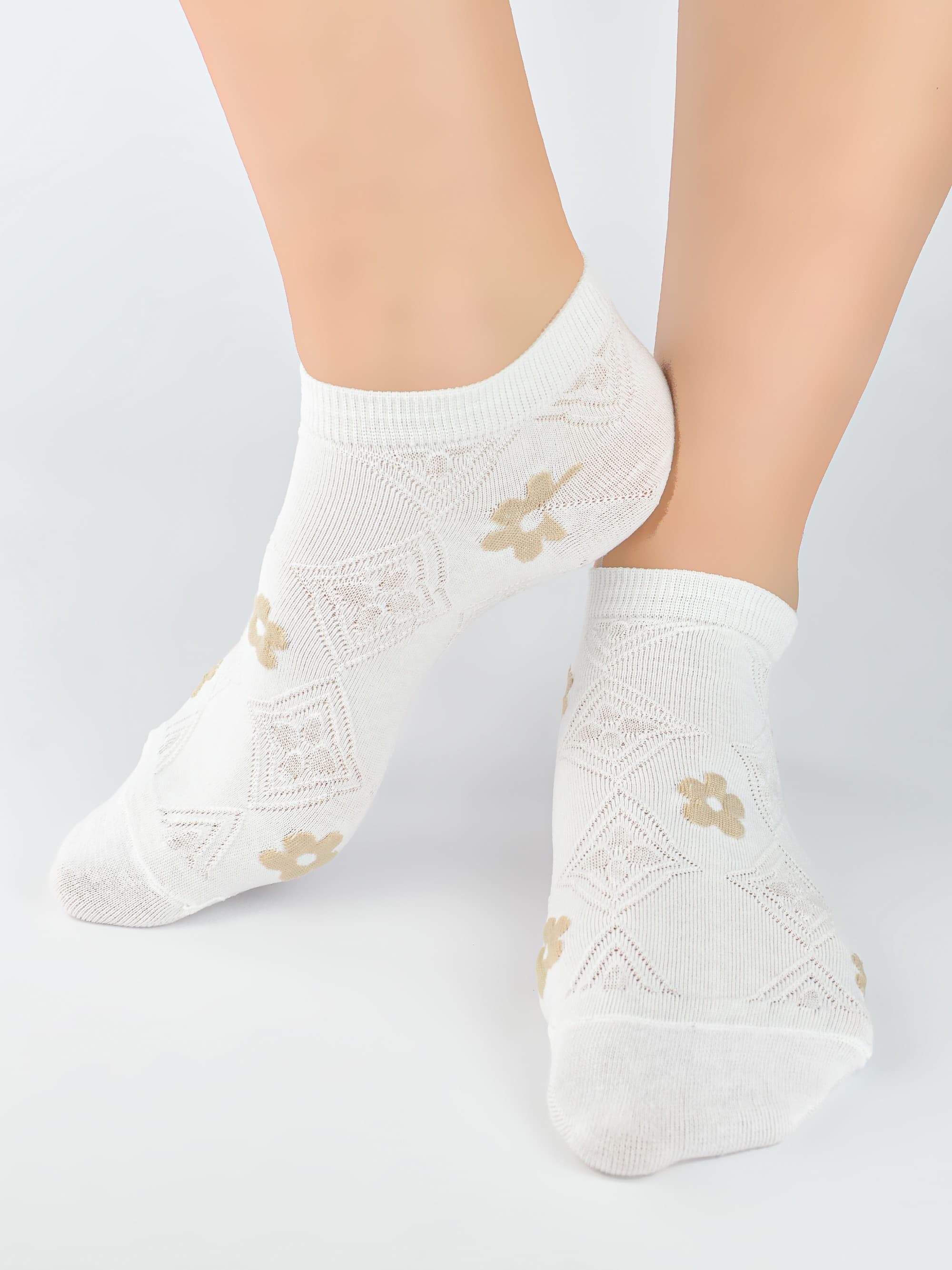 STOPKI DAMSKIE BAWEŁNIANE ST059