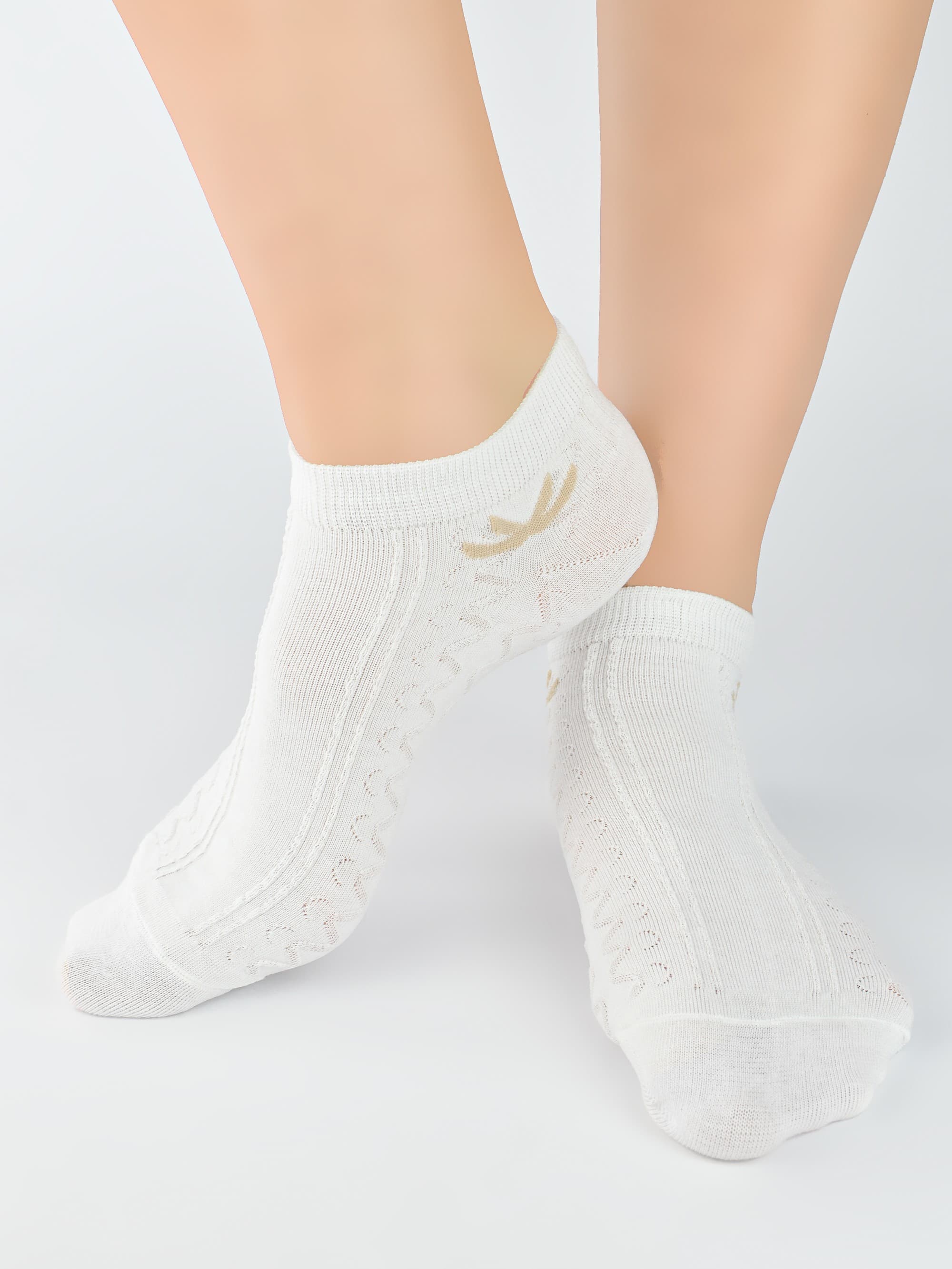 STOPKI DAMSKIE BAWEŁNIANE ST059