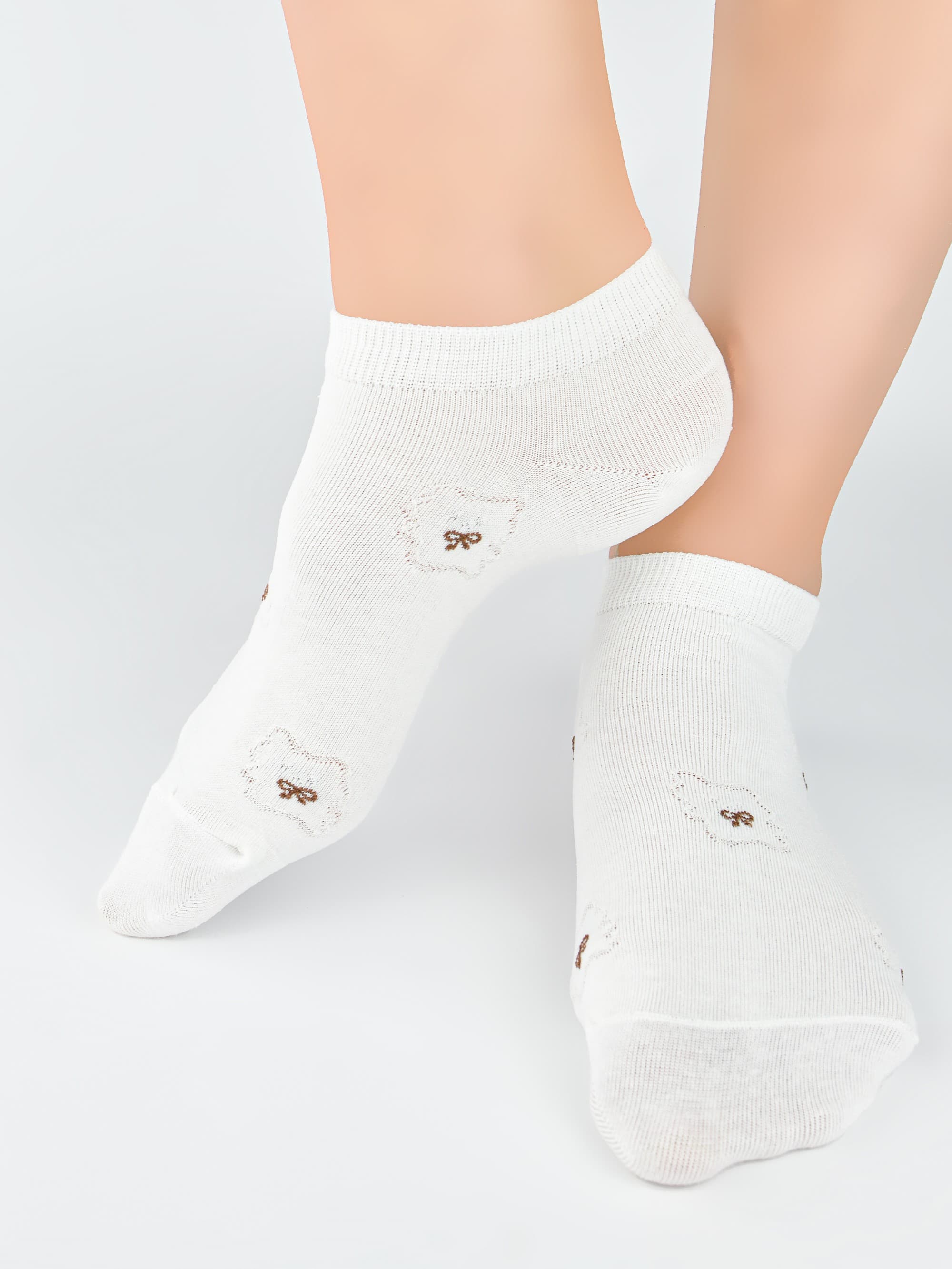 STOPKI DAMSKIE BAWEŁNIANE ST064