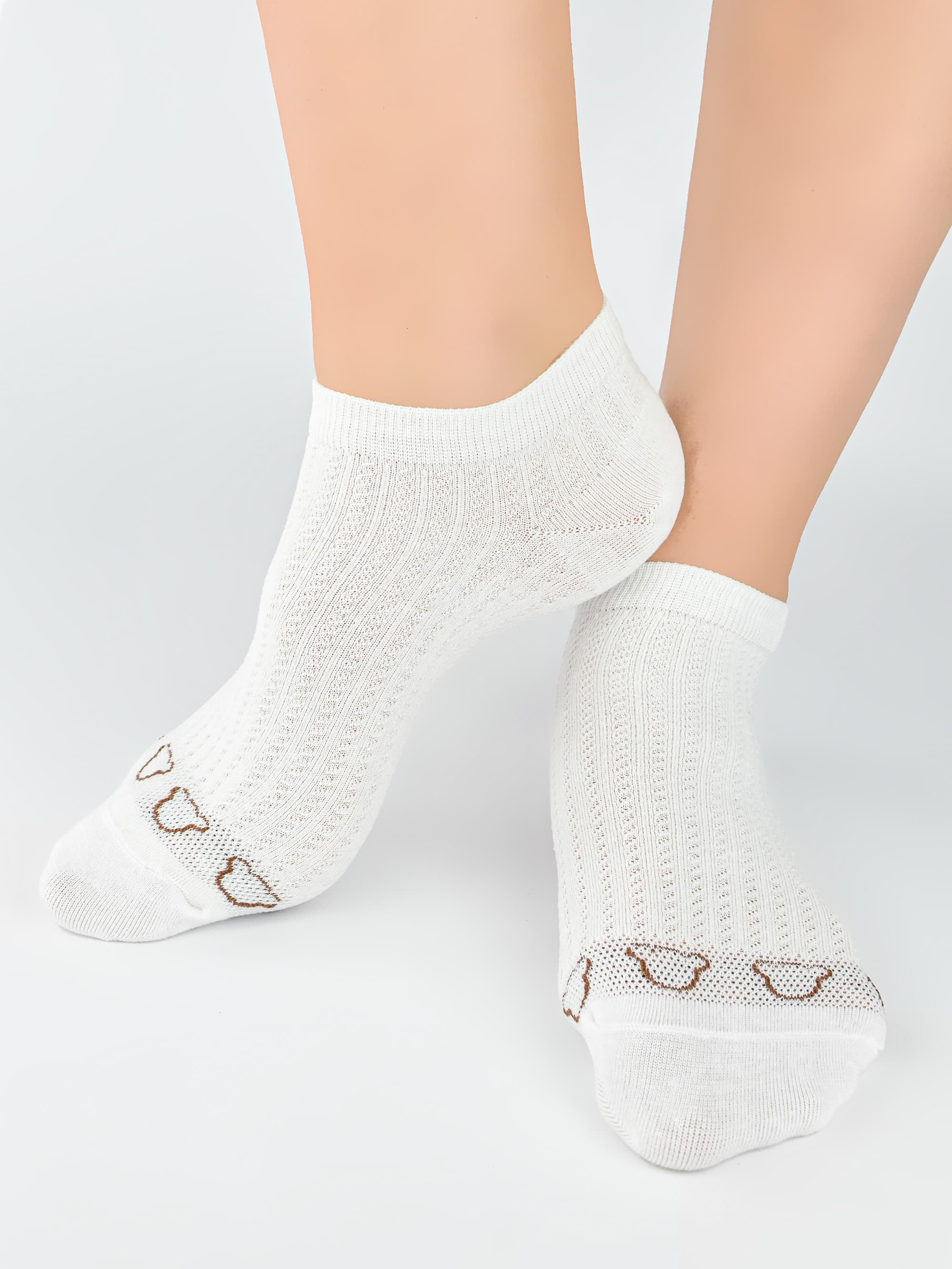 STOPKI DAMSKIE BAWEŁNIANE ST064