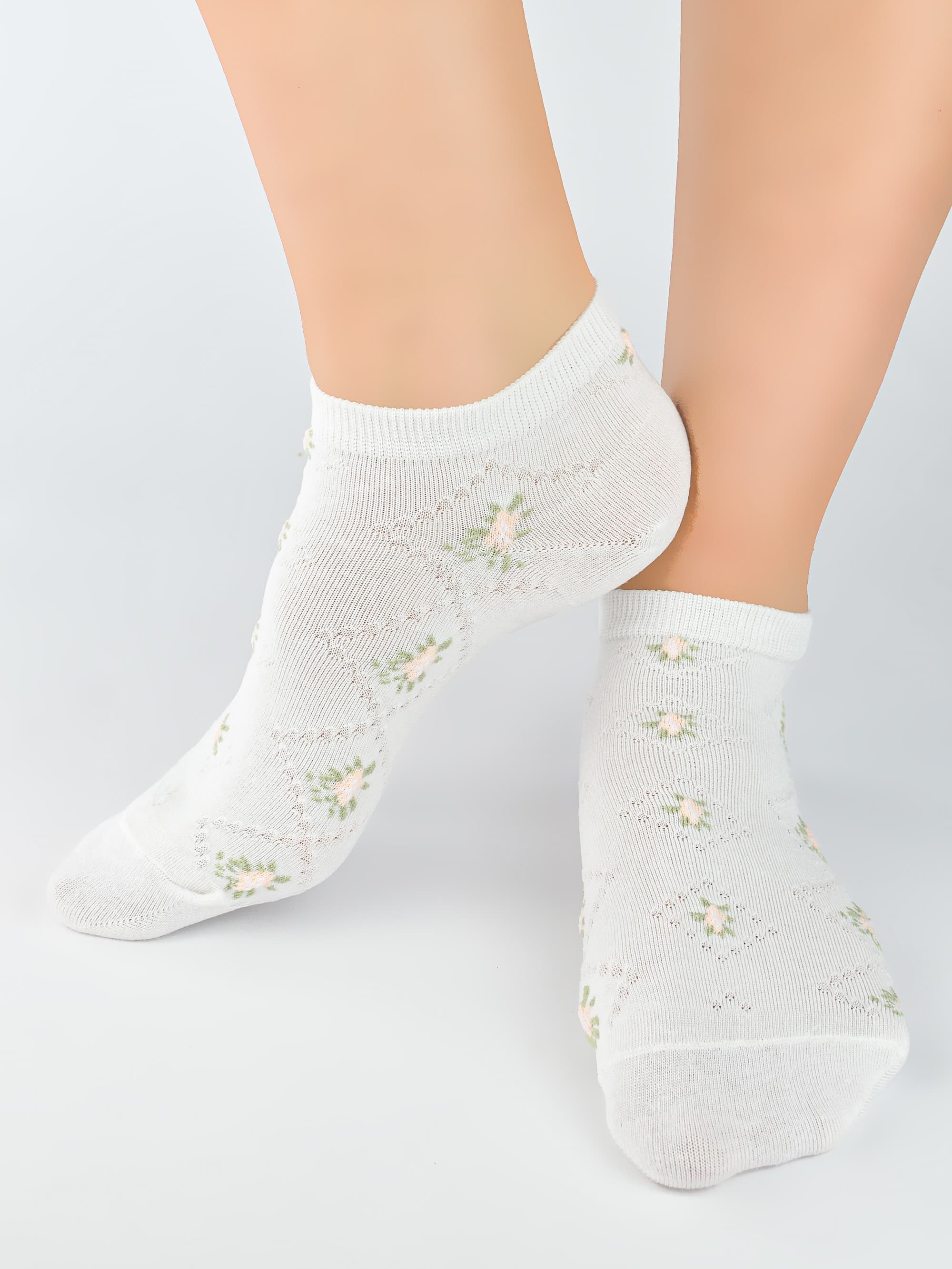 STOPKI DAMSKIE BAWEŁNIANE ST061