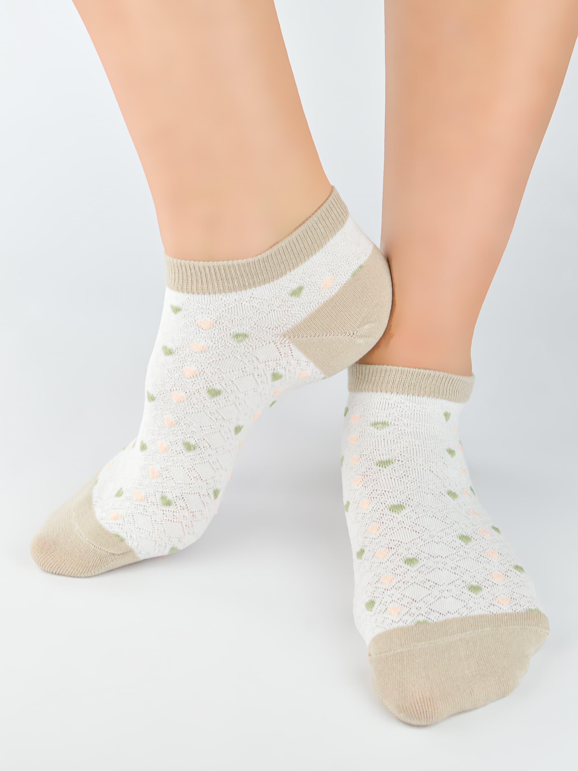 STOPKI DAMSKIE BAWEŁNIANE ST061