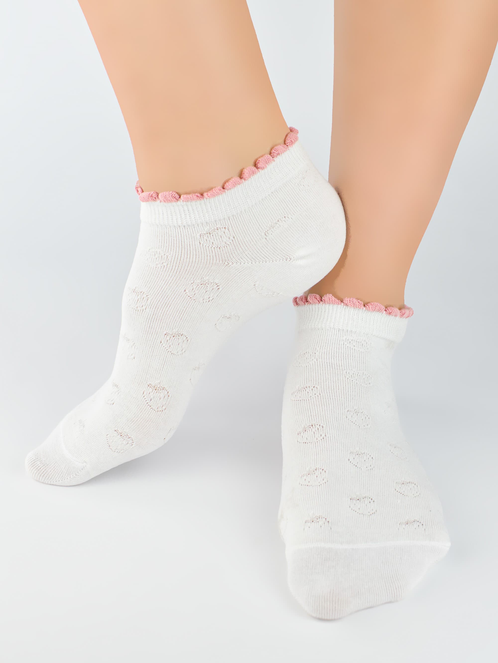 STOPKI DAMSKIE BAWEŁNIANE ST062