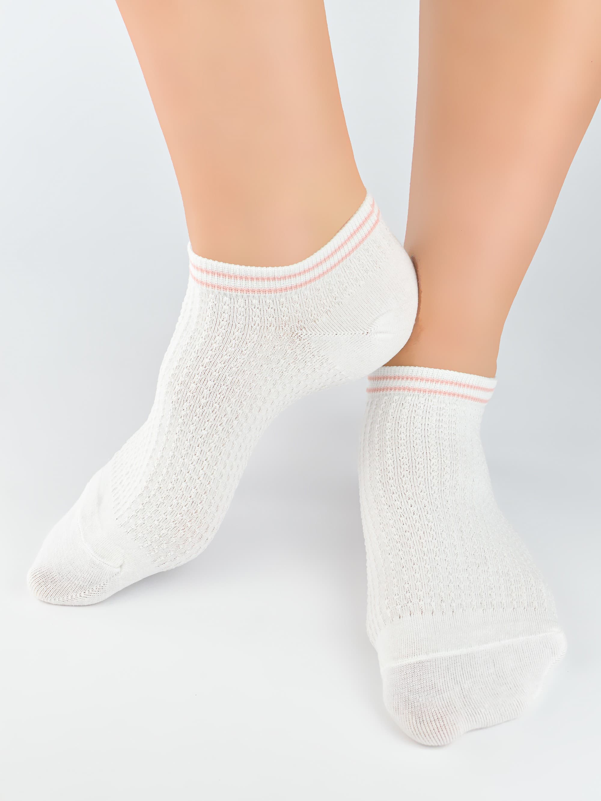 STOPKI DAMSKIE BAWEŁNIANE ST062