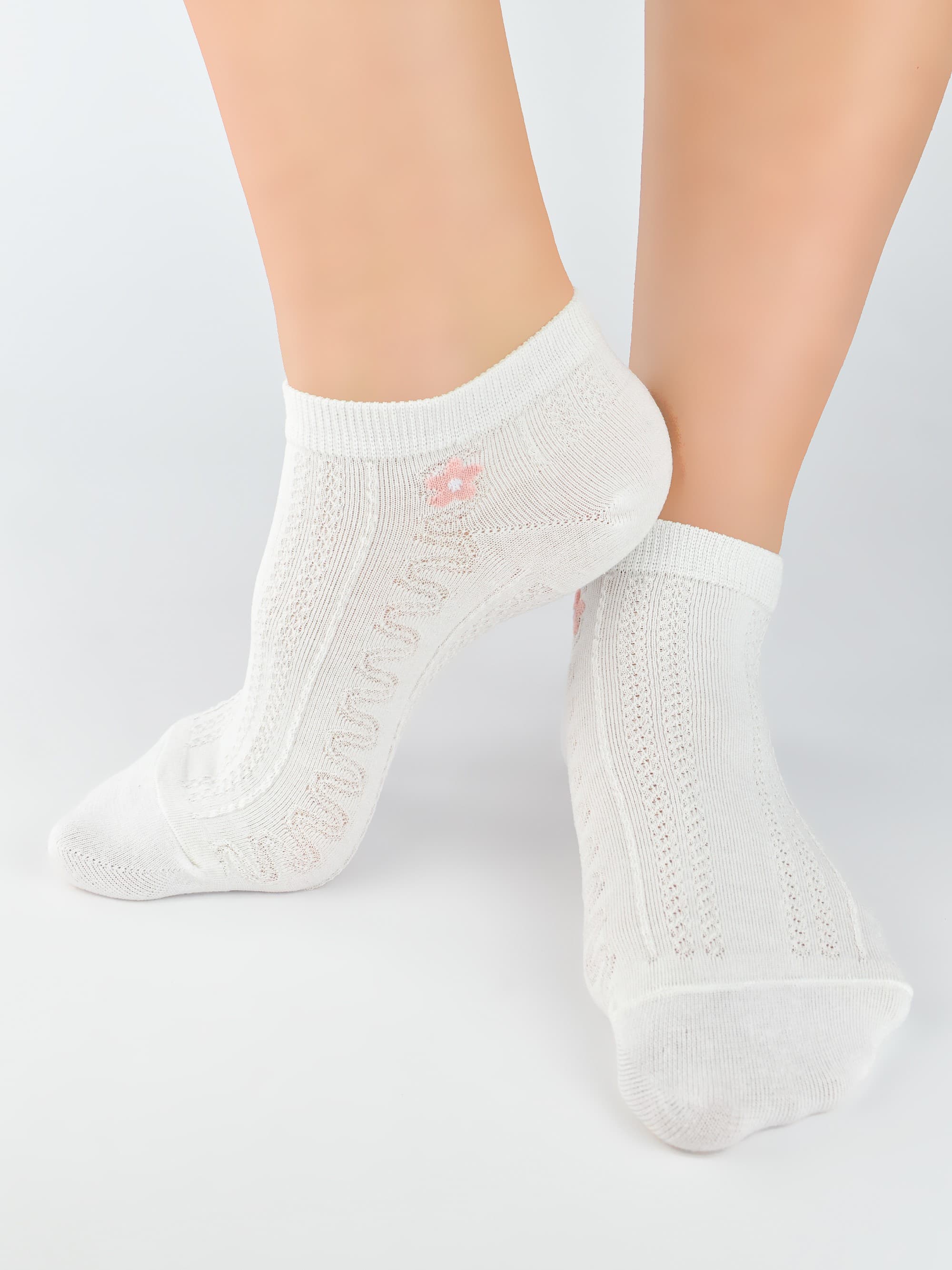 STOPKI DAMSKIE BAWEŁNIANE ST062