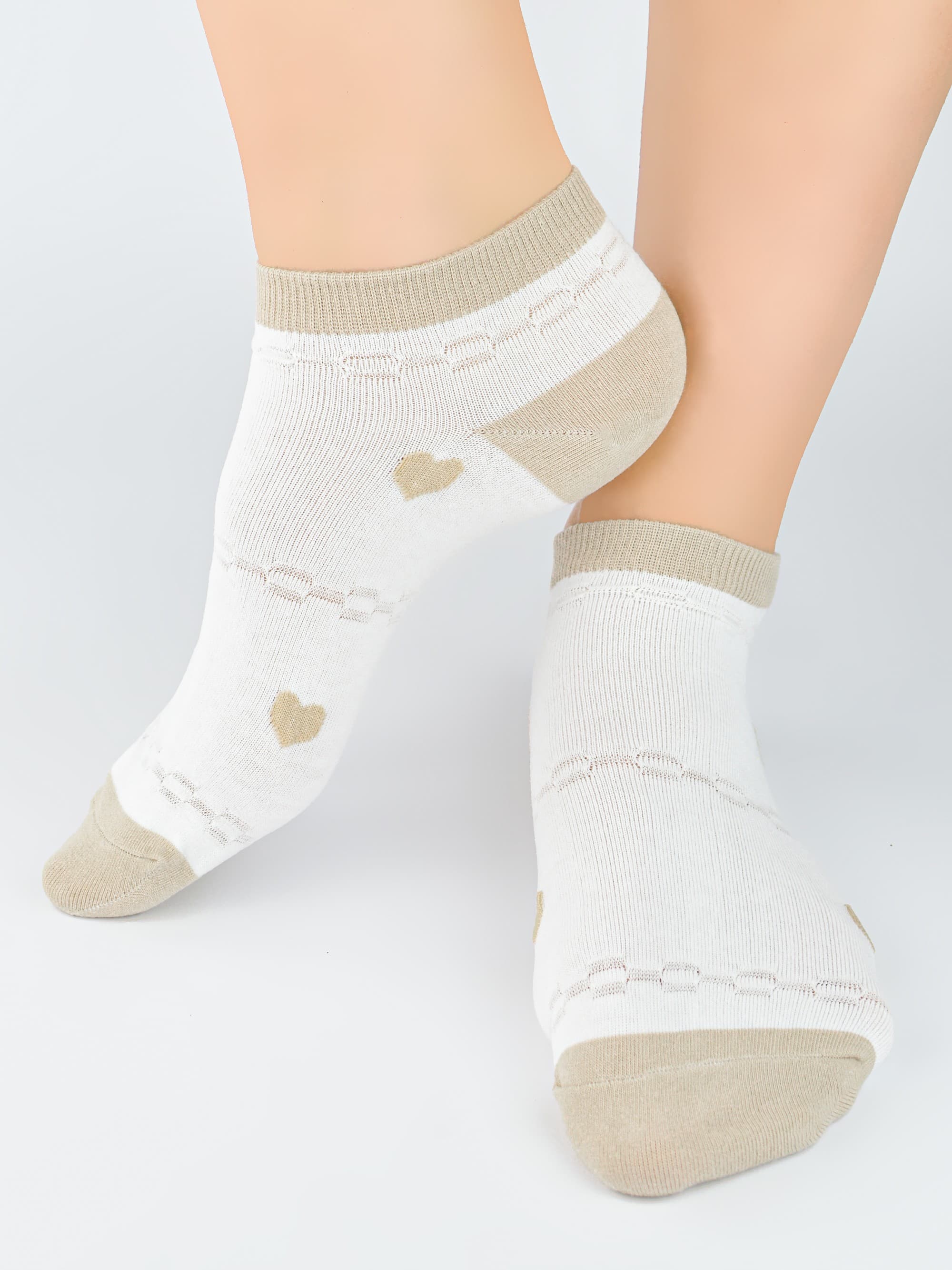 STOPKI DAMSKIE BAWEŁNIANE ST058