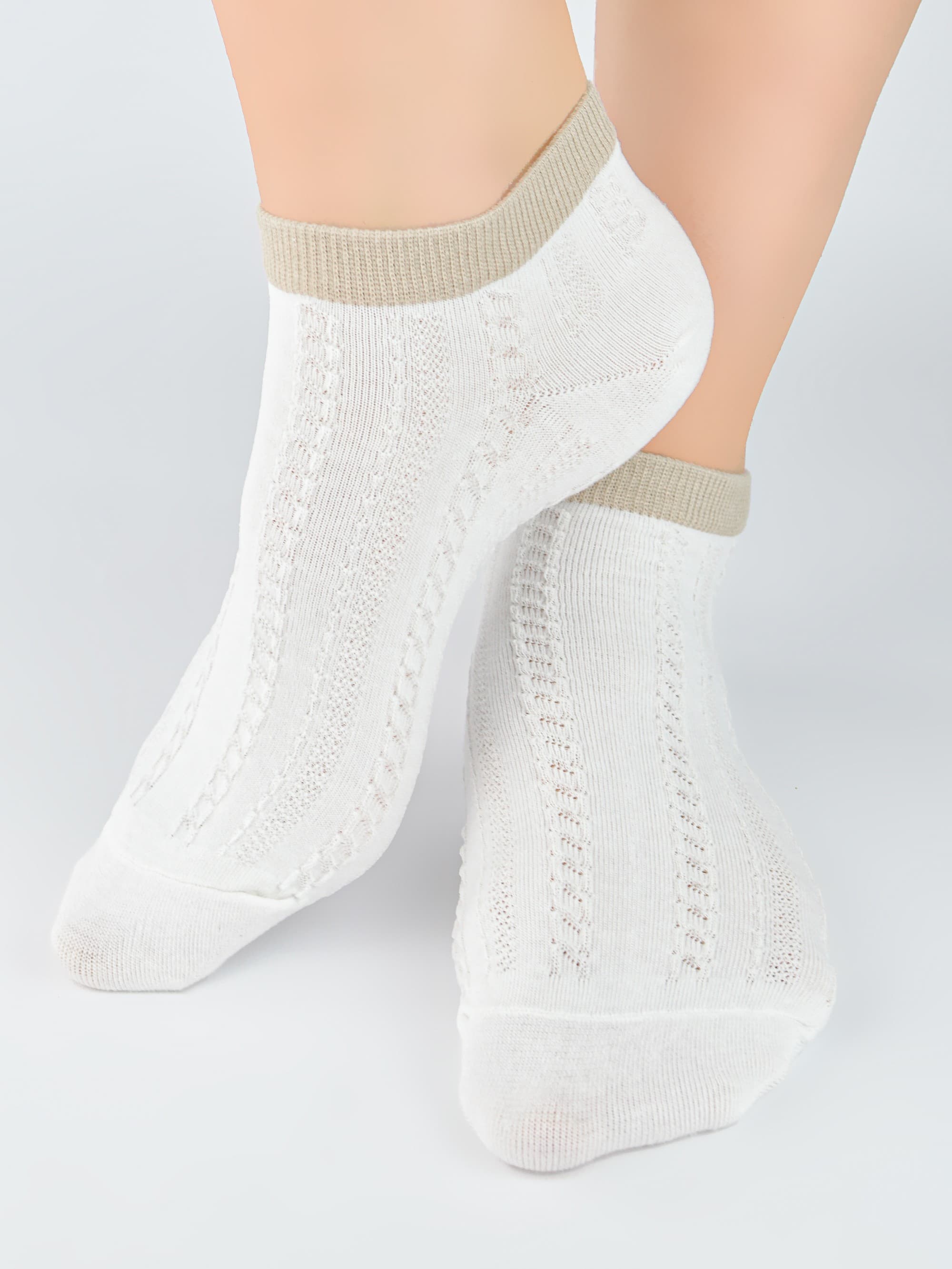 STOPKI DAMSKIE BAWEŁNIANE ST058