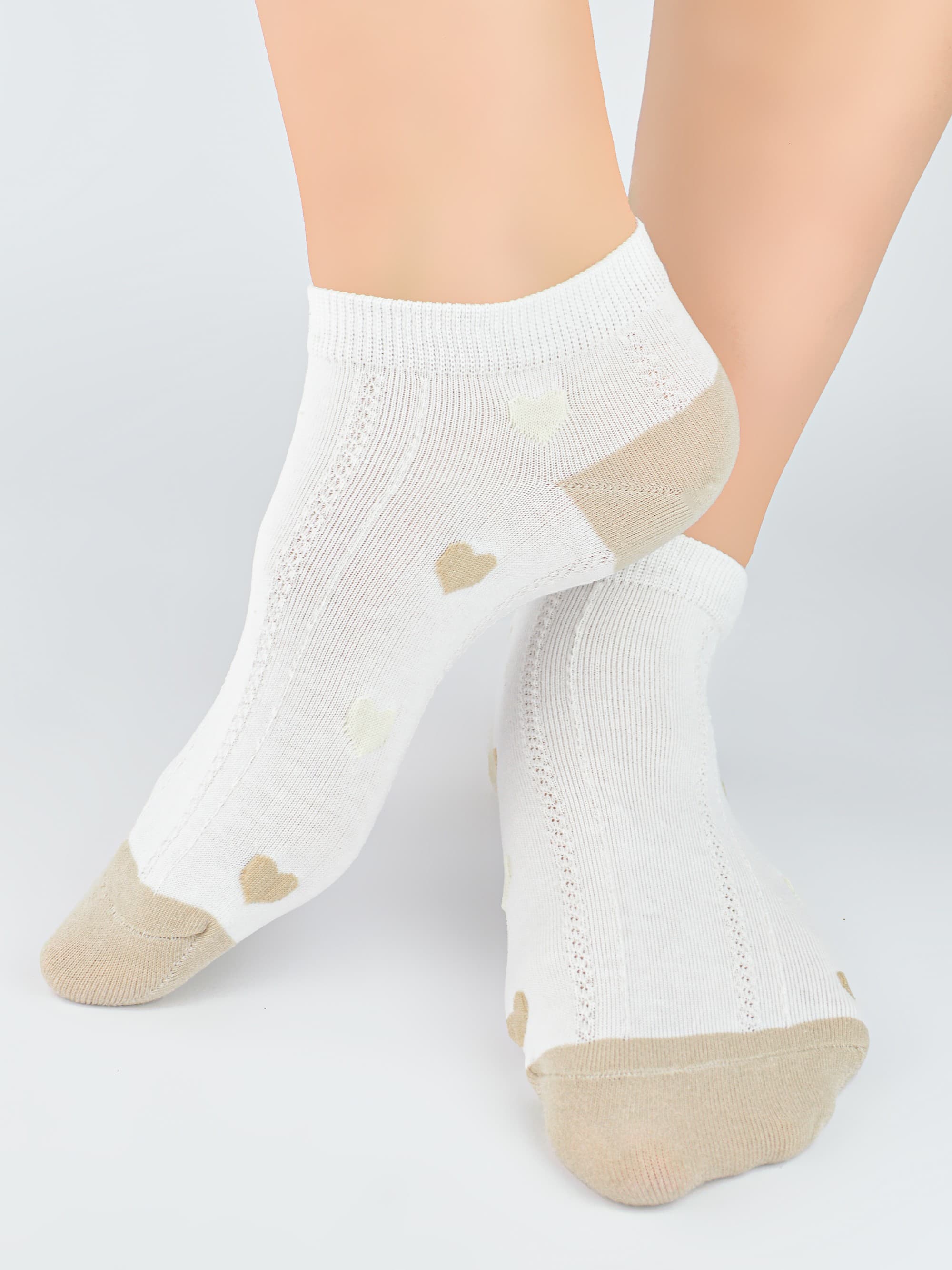 STOPKI DAMSKIE BAWEŁNIANE ST058