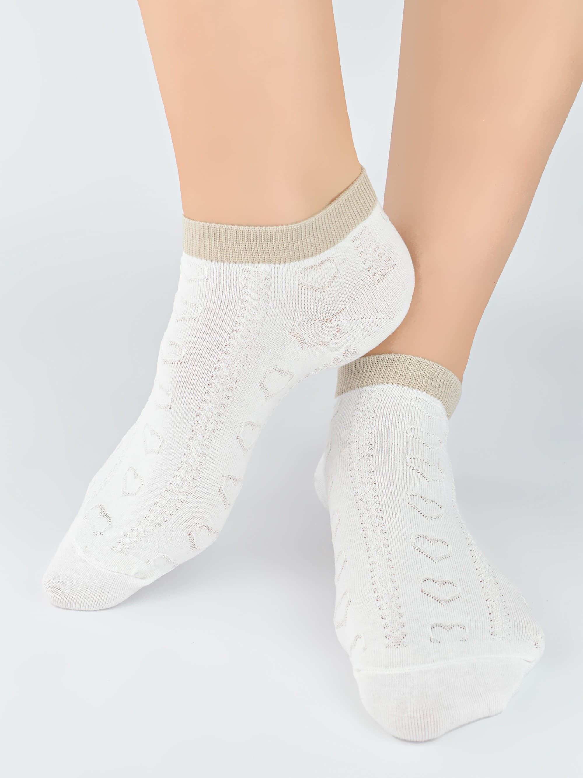 STOPKI DAMSKIE BAWEŁNIANE ST058