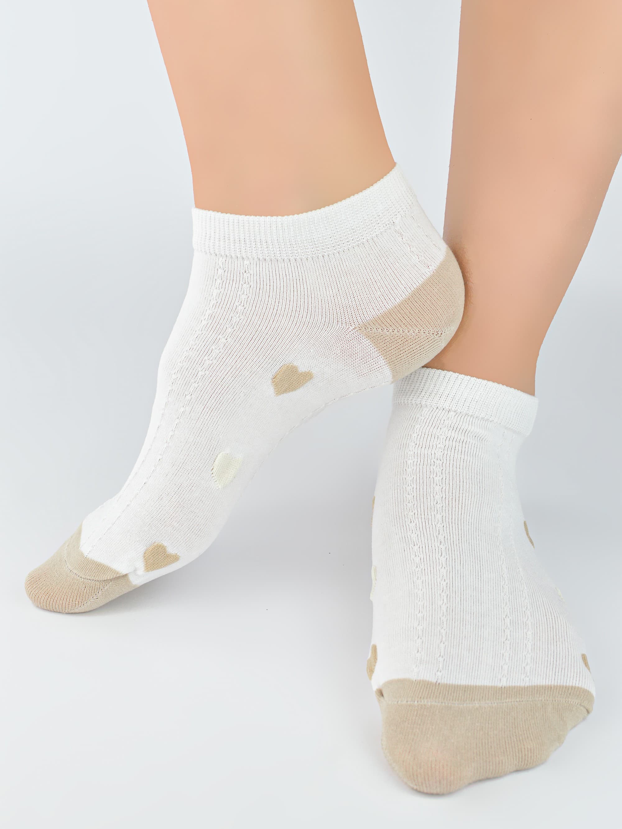 STOPKI DAMSKIE BAWEŁNIANE ST058