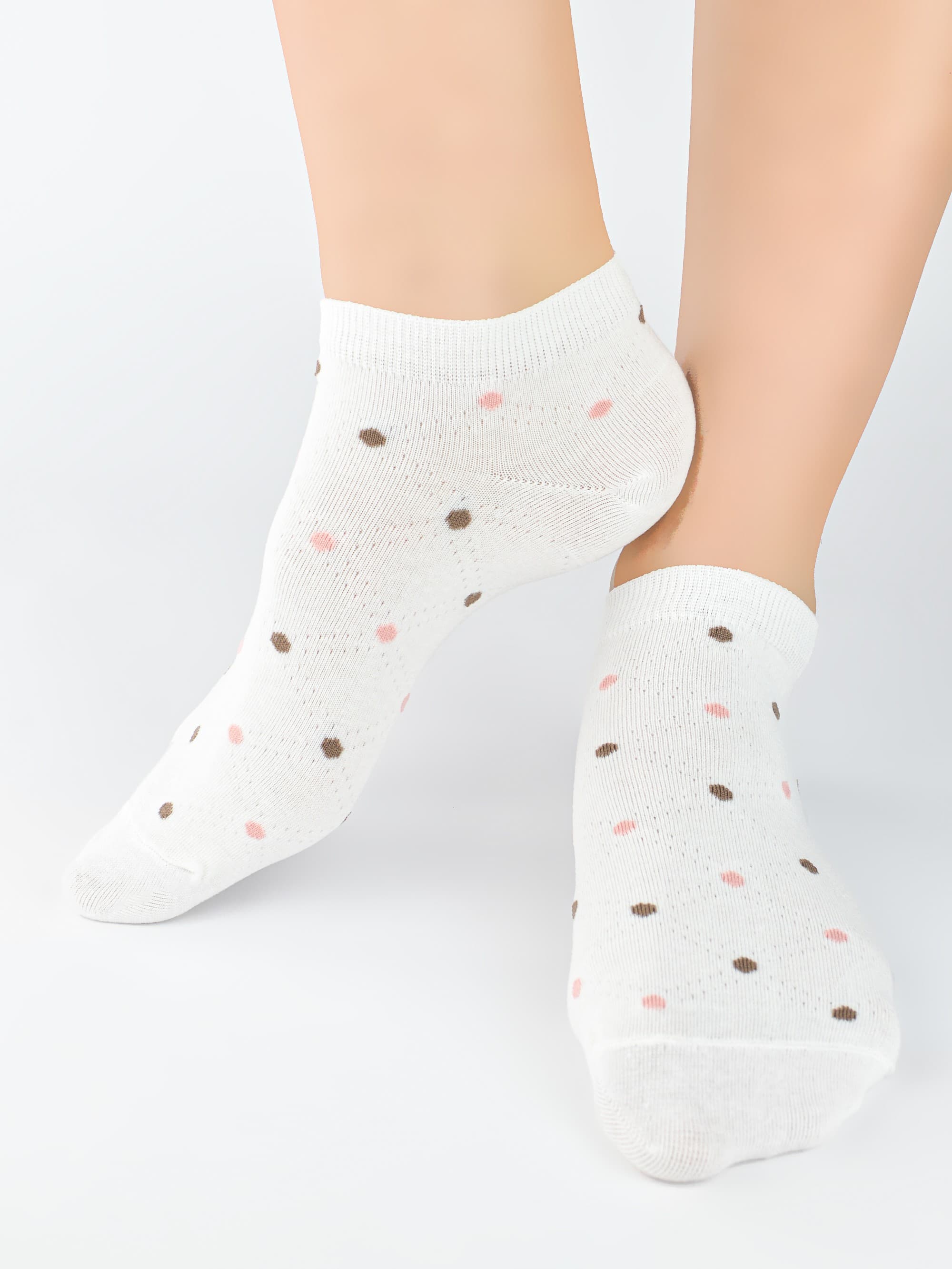 STOPKI DAMSKIE BAWEŁNIANE ST057