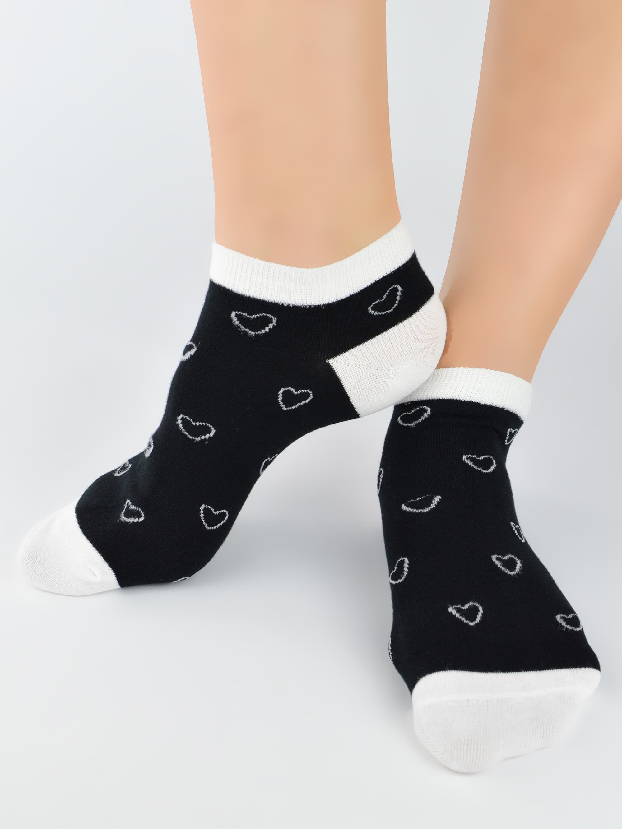 STOPKI DAMSKIE BAWEŁNIANE ST067