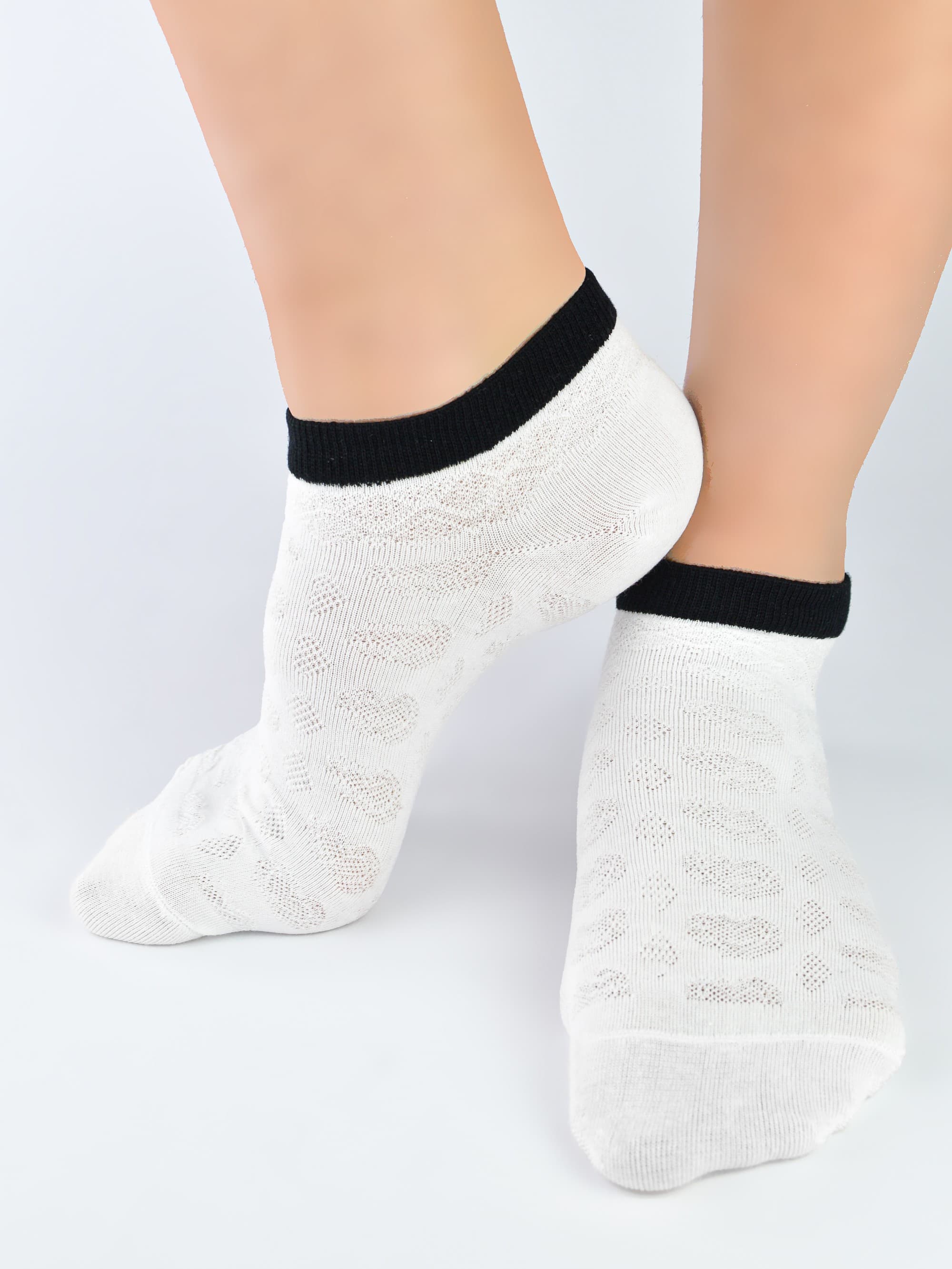 STOPKI DAMSKIE BAWEŁNIANE ST067