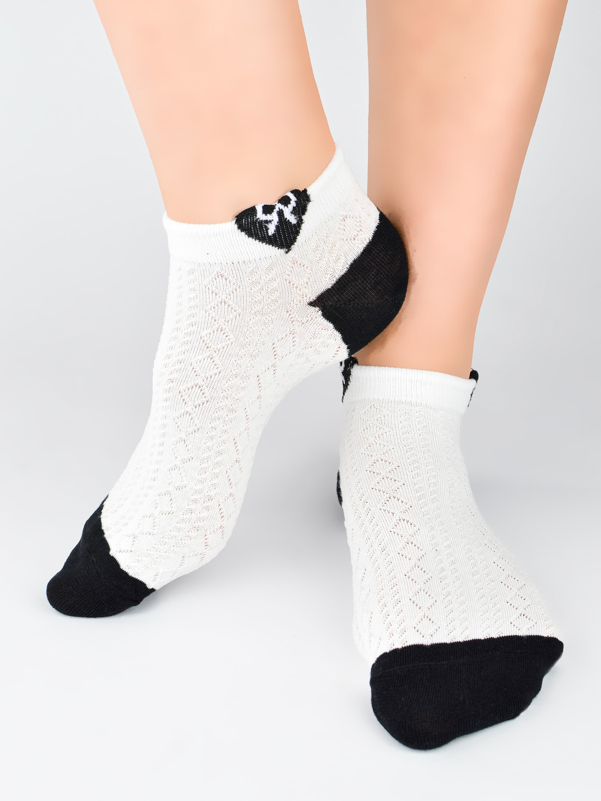 STOPKI DAMSKIE BAWEŁNIANE ST068