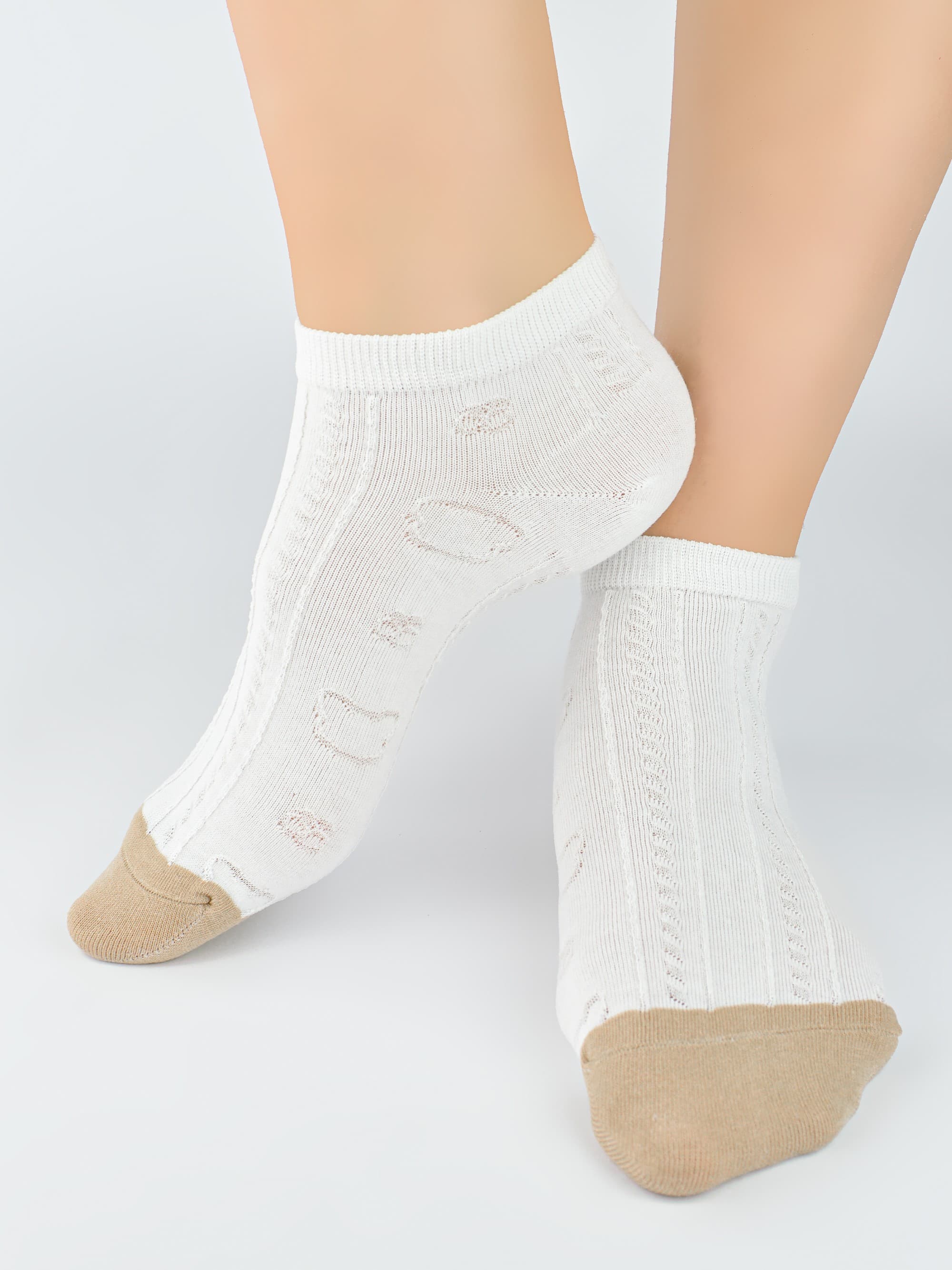 STOPKI DAMSKIE BAWEŁNIANE ST056