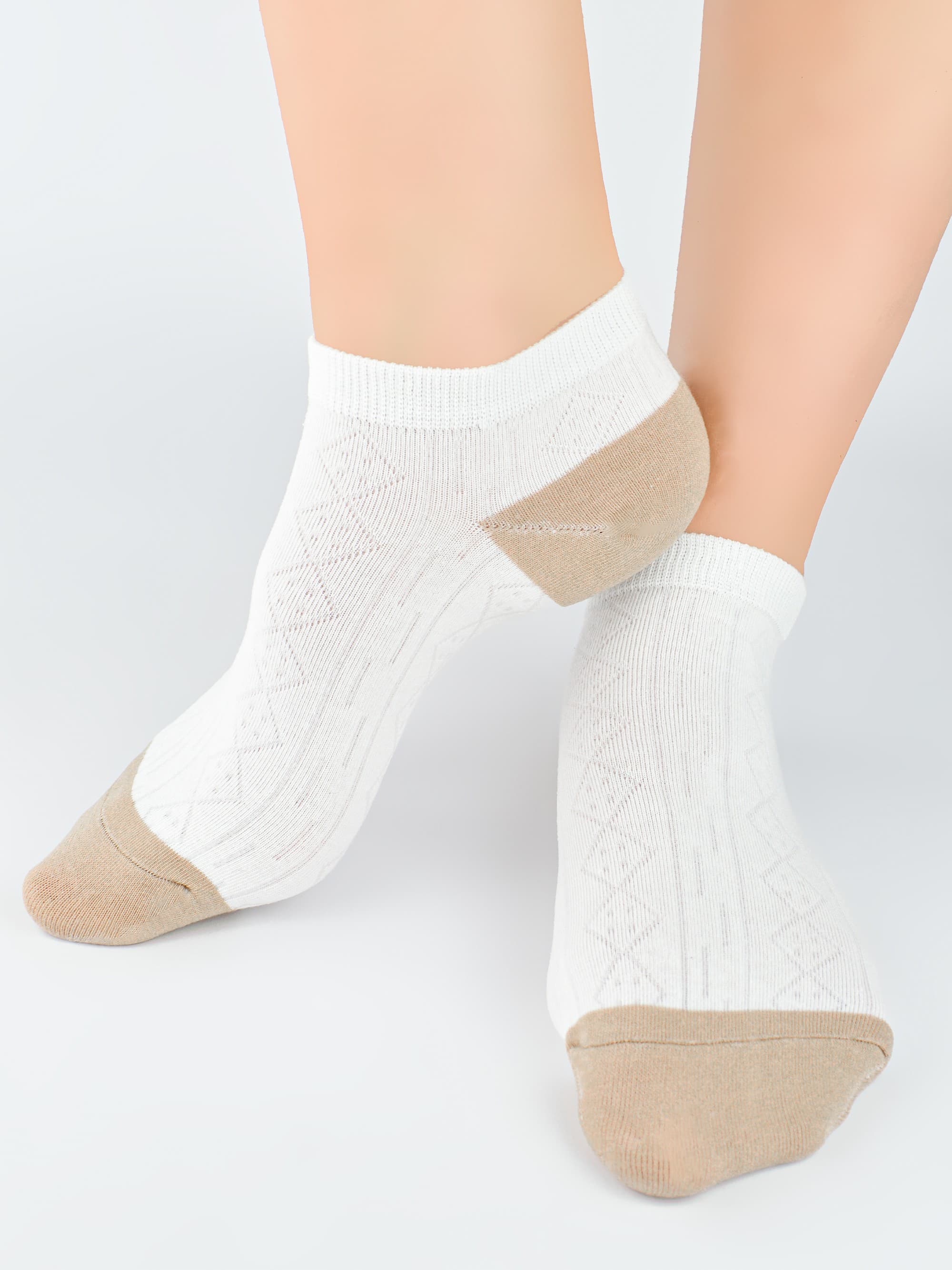 STOPKI DAMSKIE BAWEŁNIANE ST056