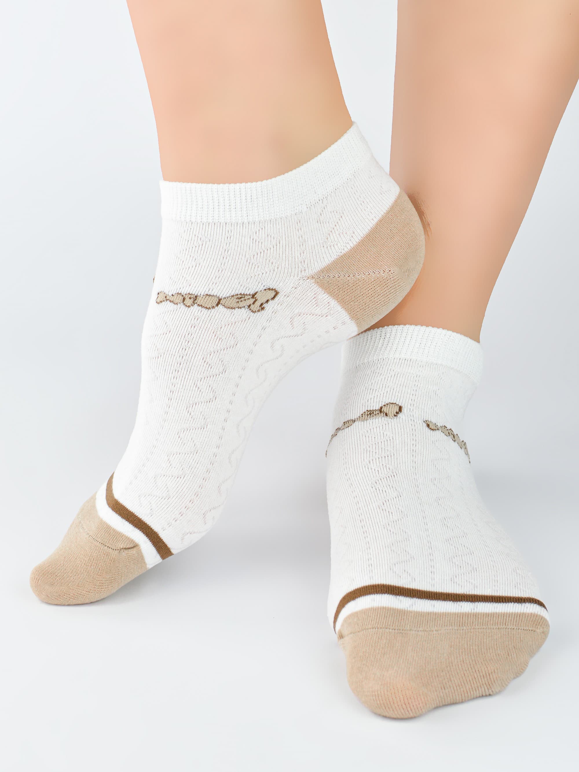 STOPKI DAMSKIE BAWEŁNIANE ST055