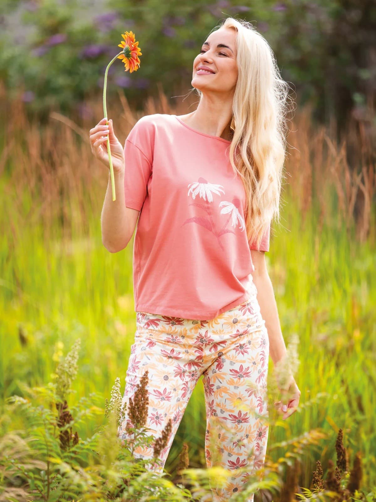 PIŻAMA DAMSKA LNS 552 KR