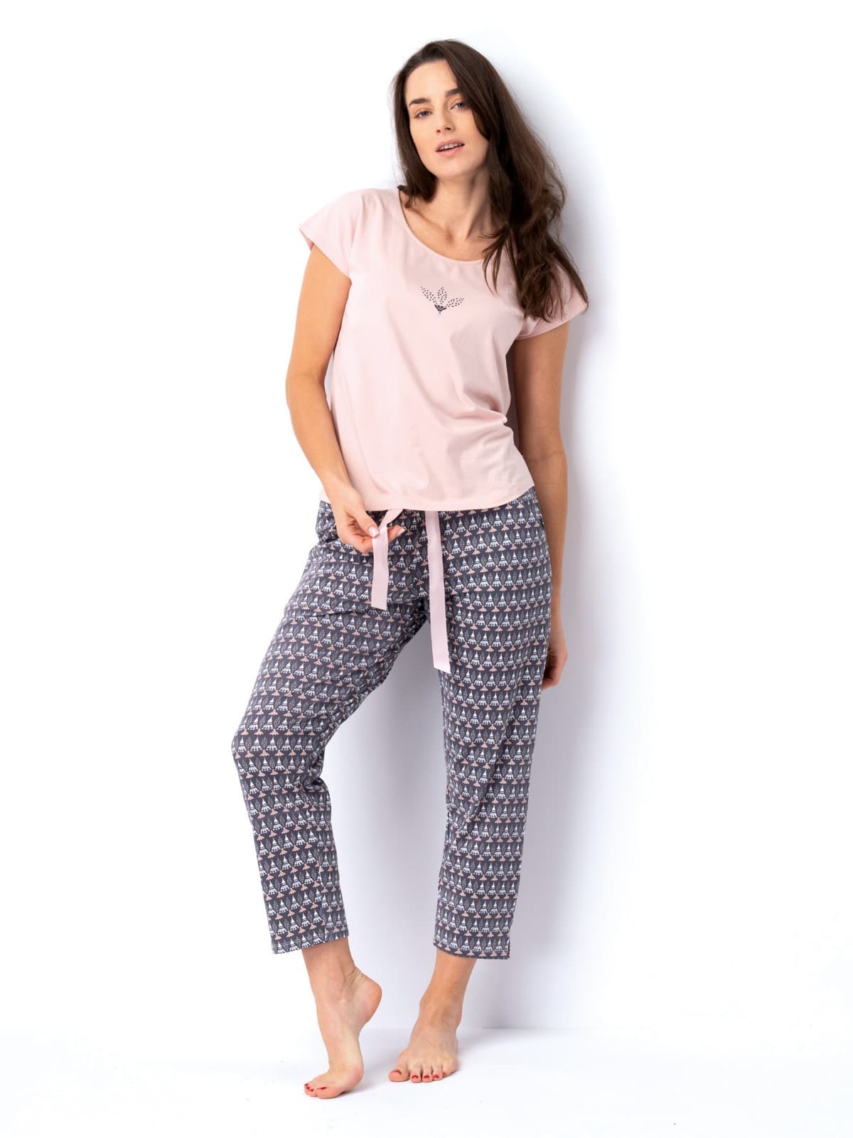 PIŻAMA DAMSKA LNS 722 KR