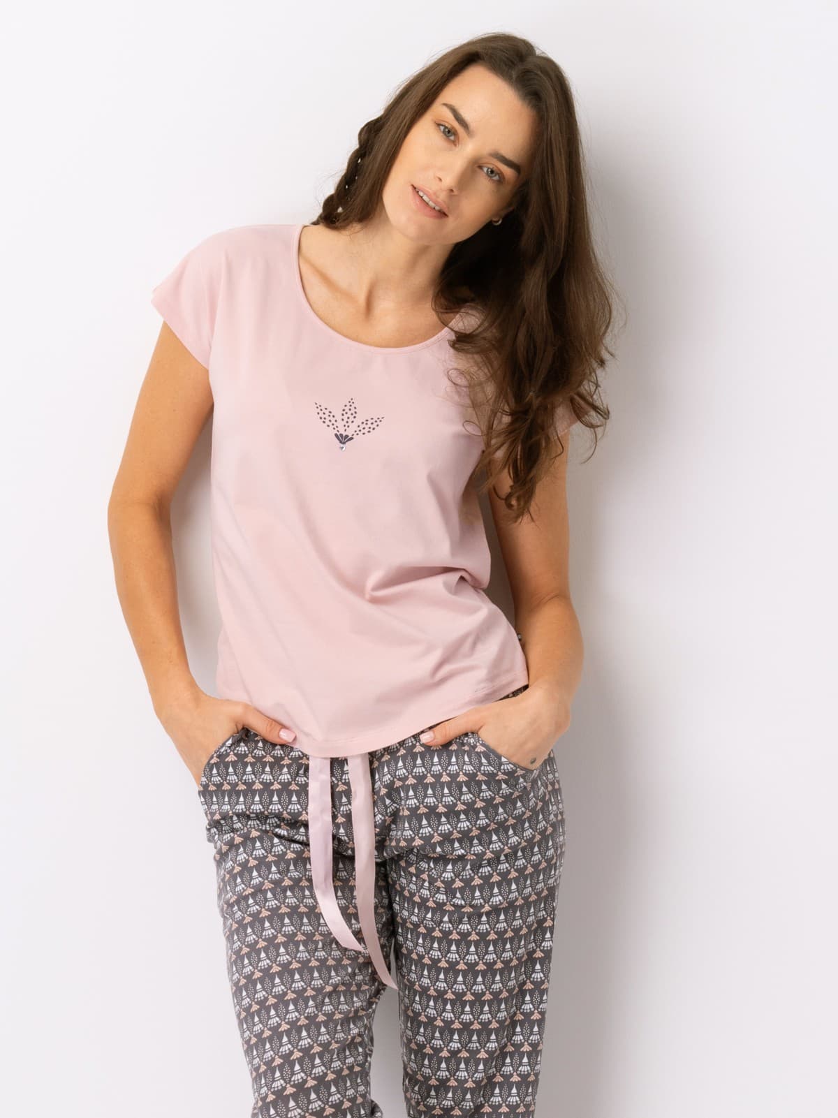 PIŻAMA DAMSKA LNS 722 KR