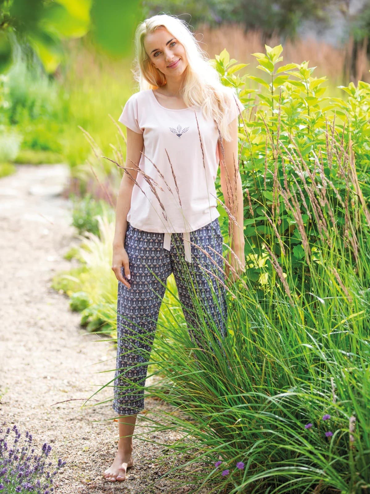 PIŻAMA DAMSKA LNS 722 KR