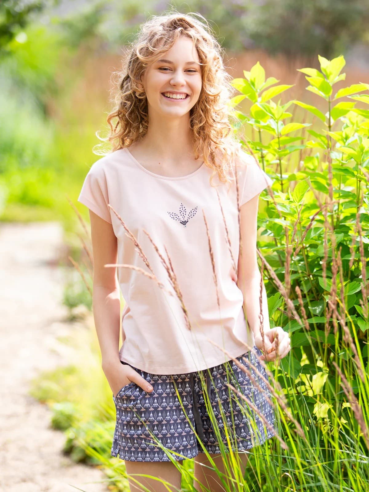 PIŻAMA DAMSKA LNS 880 KR