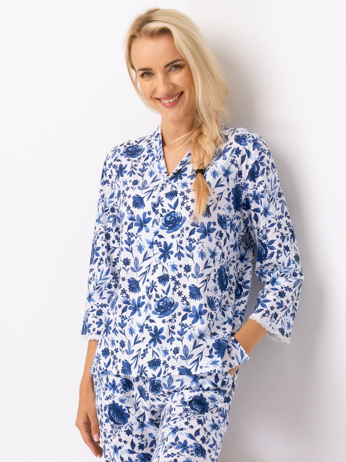 PIŻAMA DAMSKA LNS 521 3/4 R R.2XL