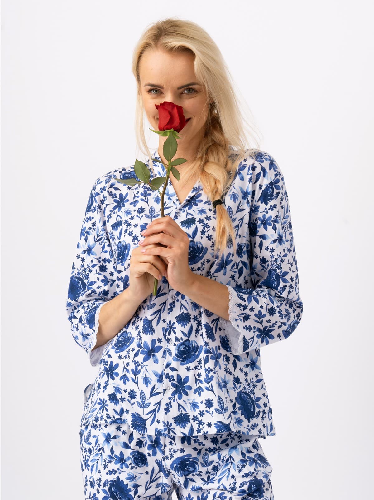 PIŻAMA DAMSKA LNS 521 3/4 R R.2XL