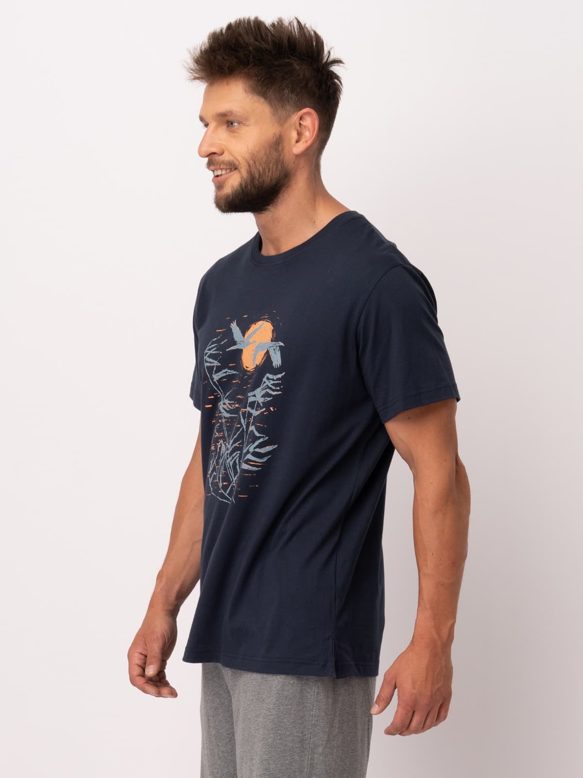 PIŻAMA MĘSKA MNS 749 KR