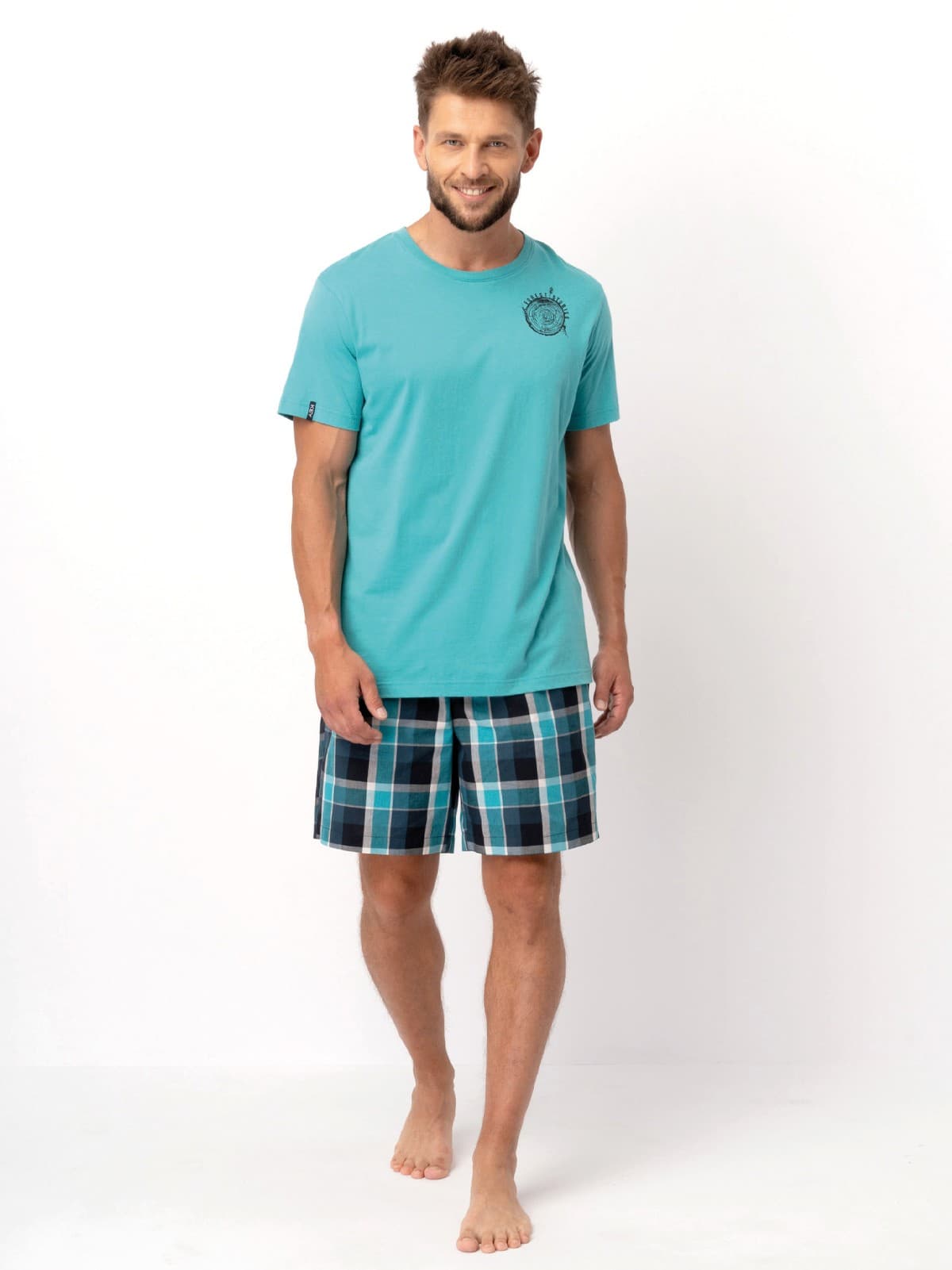 PIŻAMA MĘSKA MNS 630 KR