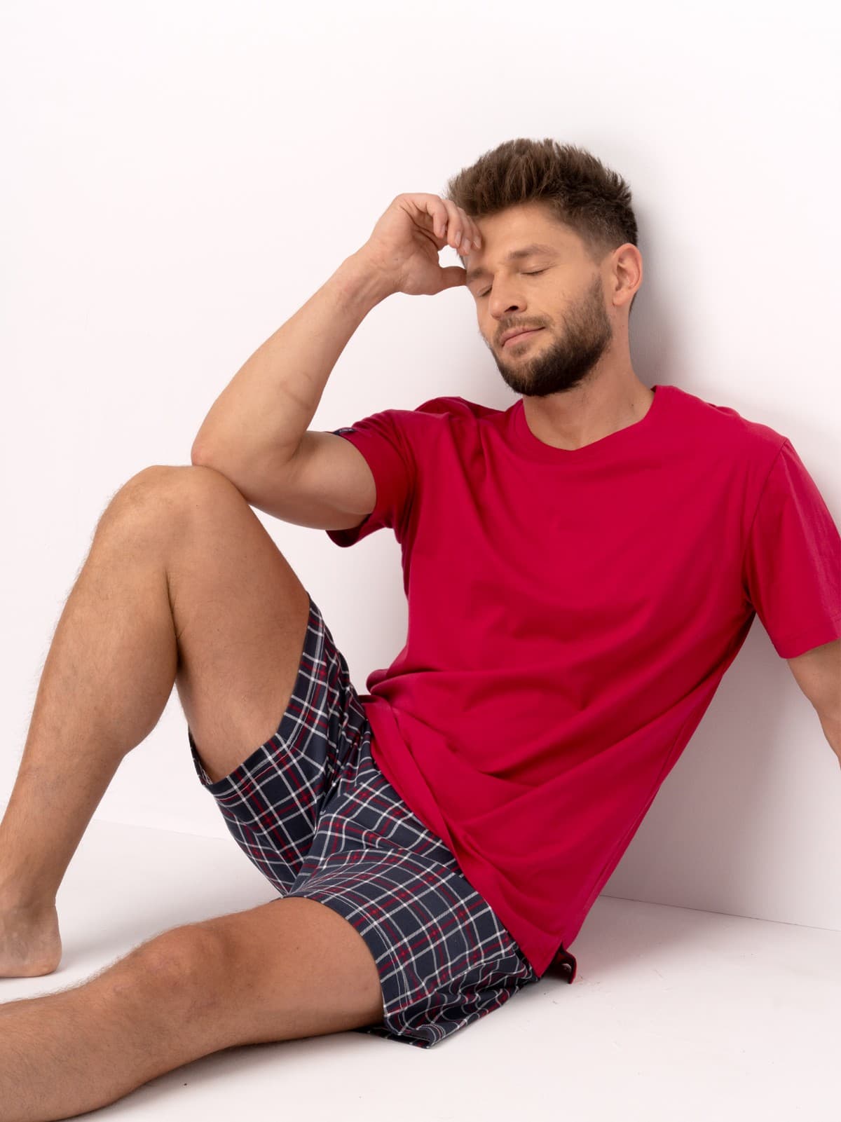 PIŻAMA MĘSKA MNS 453 KR