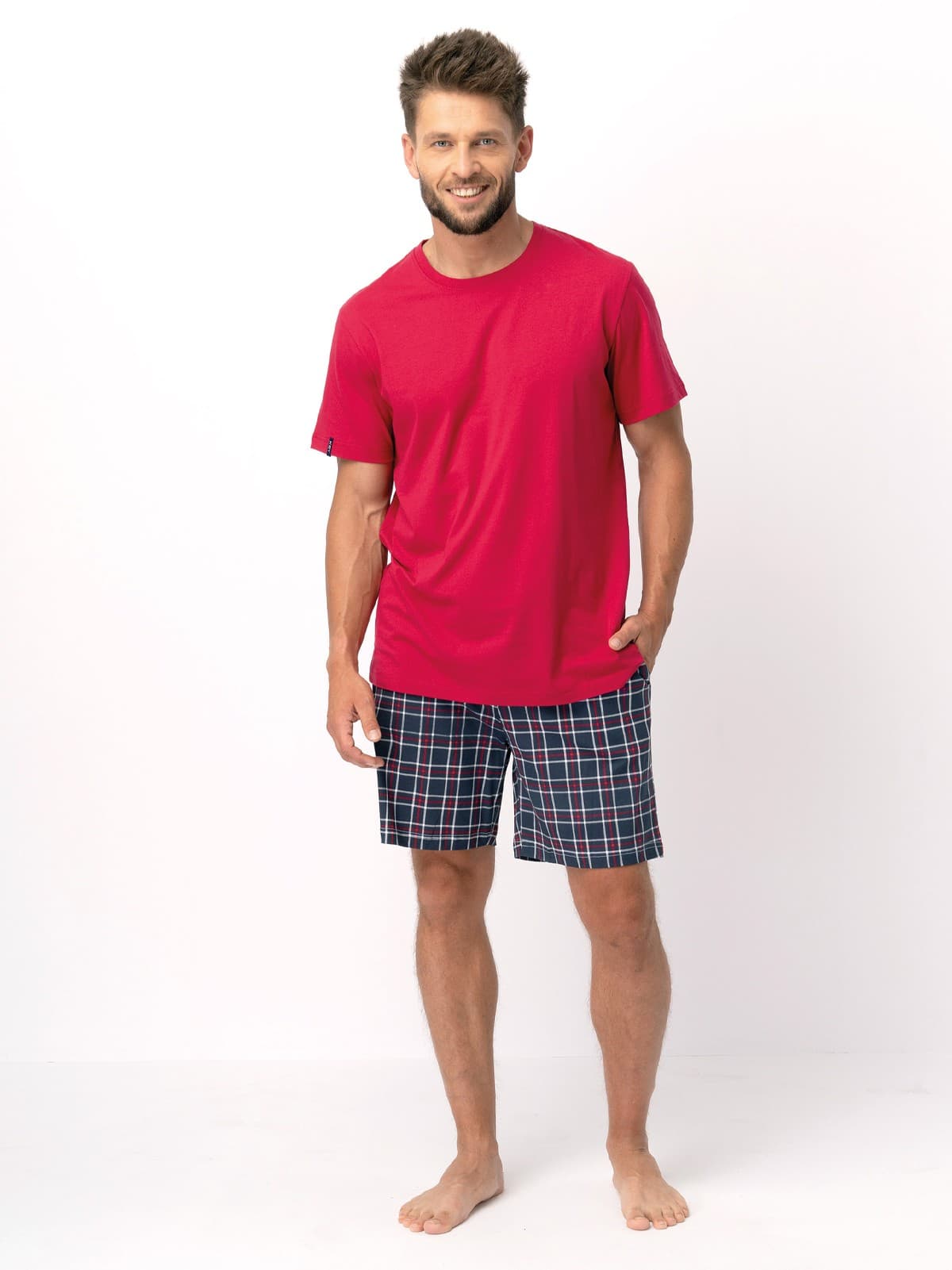 PIŻAMA MĘSKA MNS 453 KR