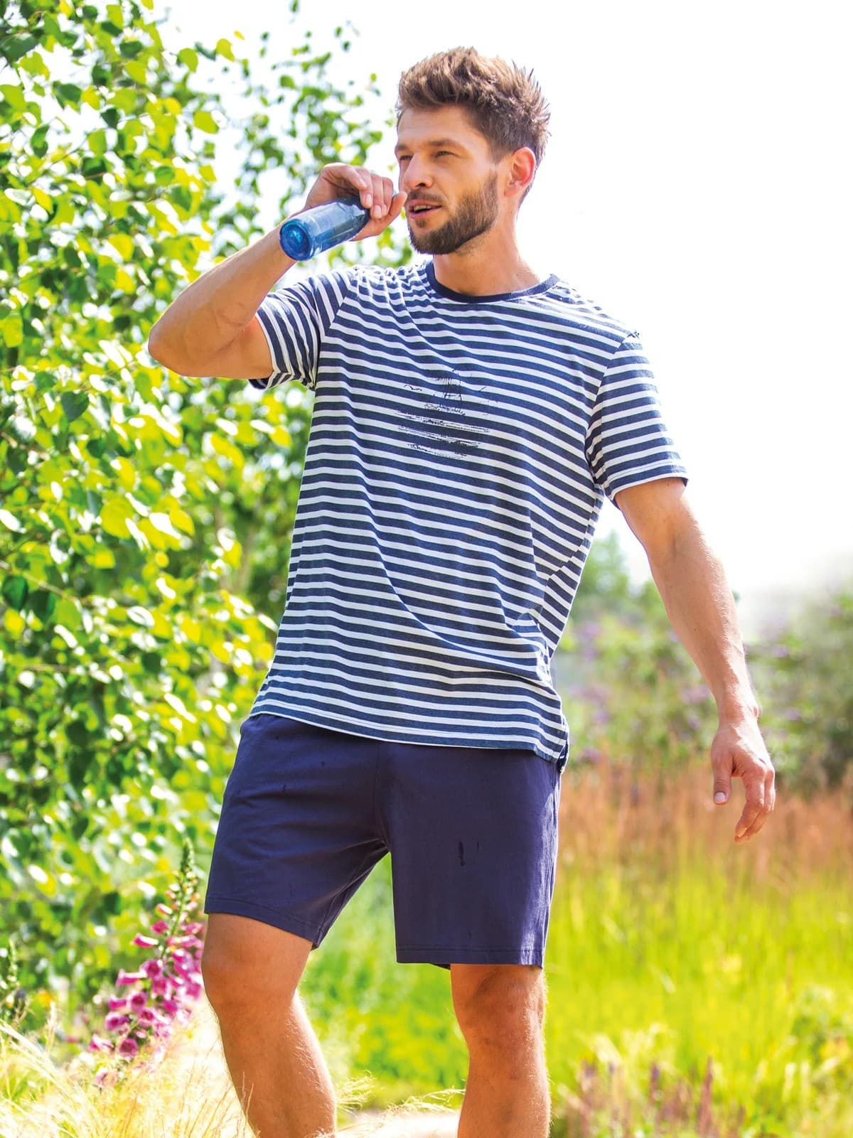 PIŻAMA MĘSKA MNS 344 KR