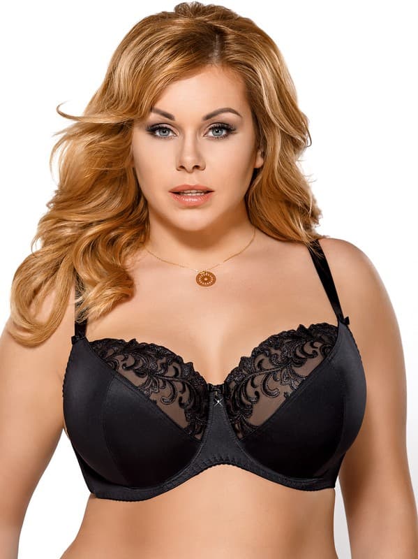 BIUSTONOSZ VICTORIA CZARNY K378