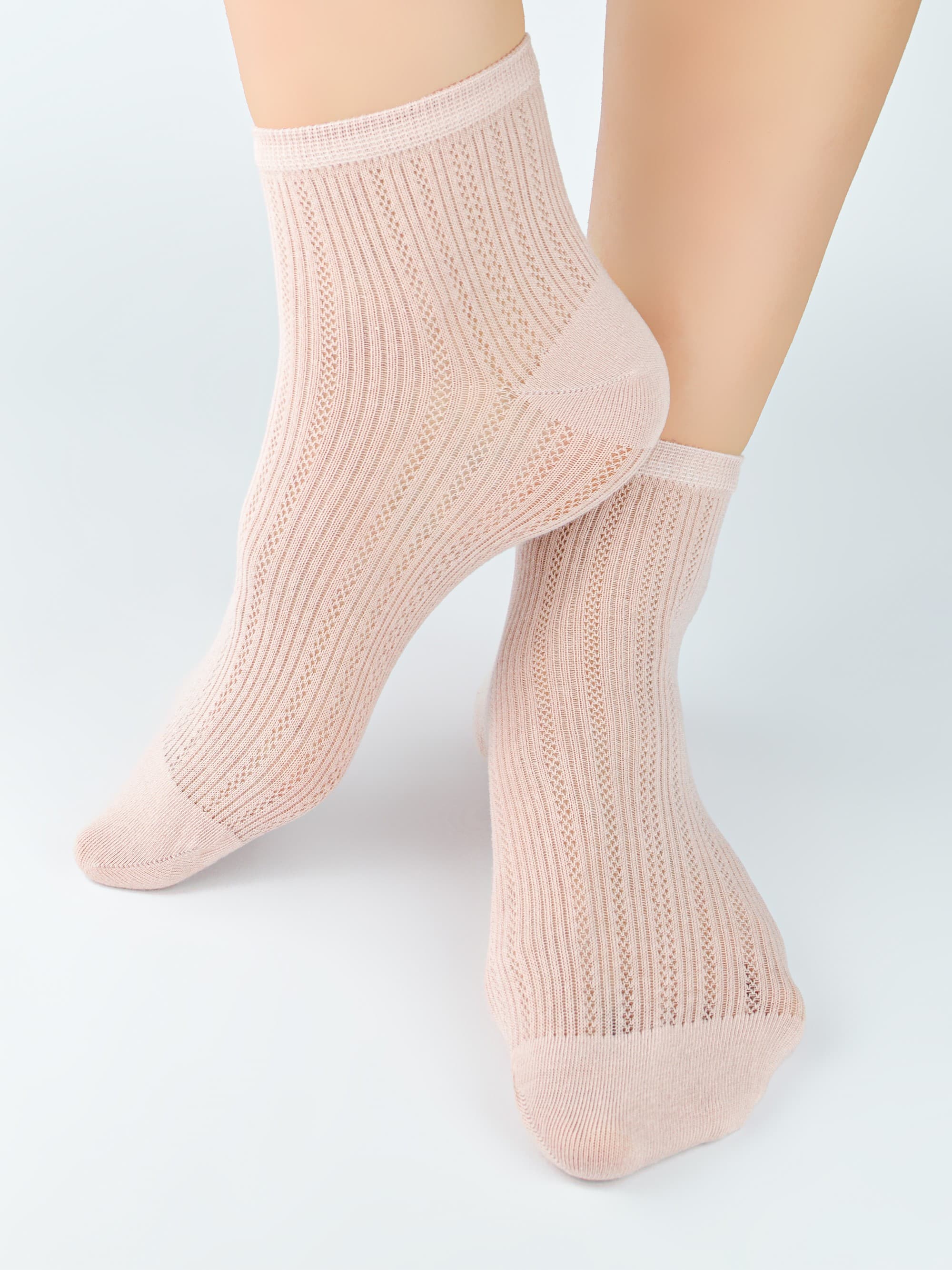 SKARPETY DAMSKIE ŻAKARDOWE SB122