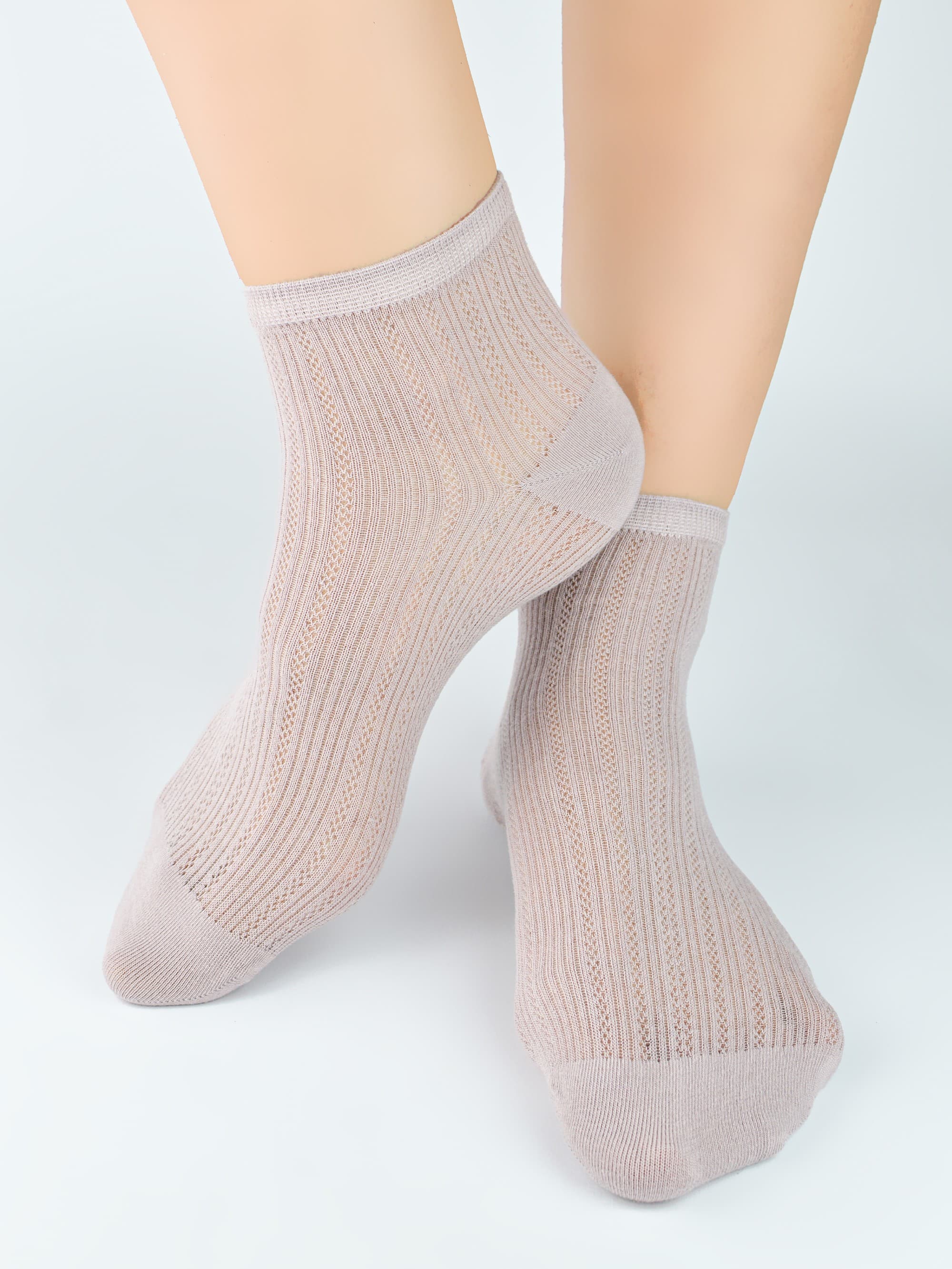 SKARPETY DAMSKIE ŻAKARDOWE SB122