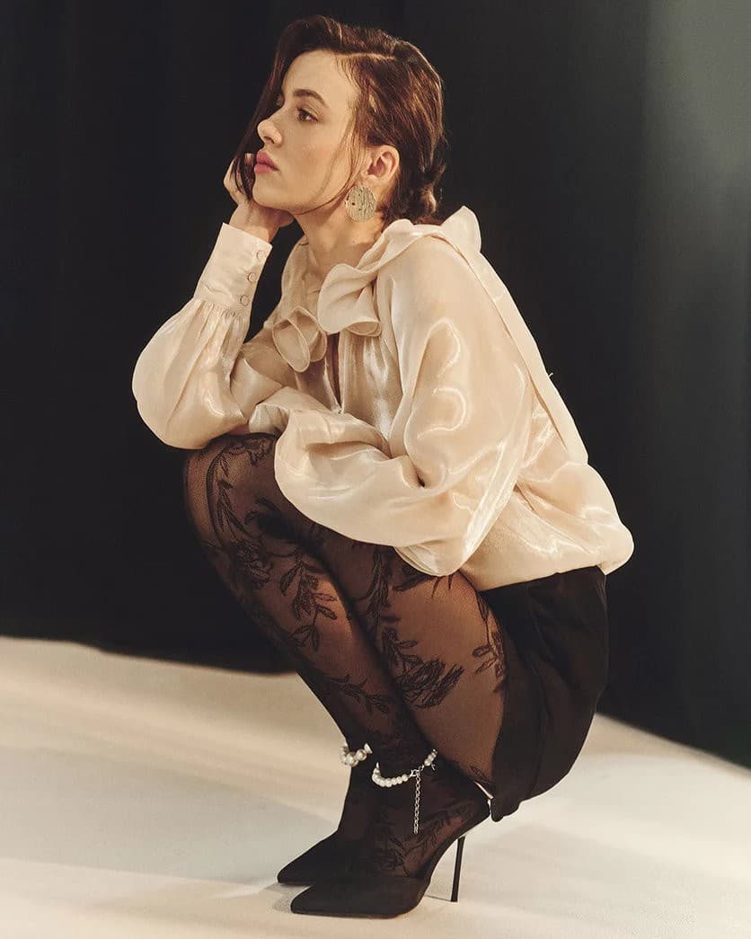 RAJSTOPY FLORAL 20 DEN