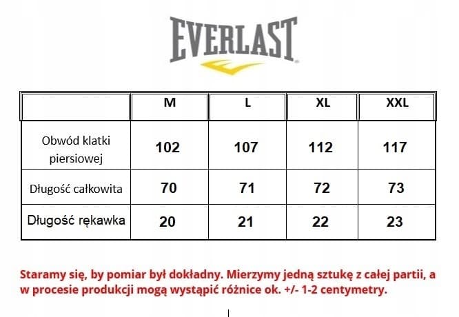 KOSZULKA T-SHIRT EVERLAST 37M290J86