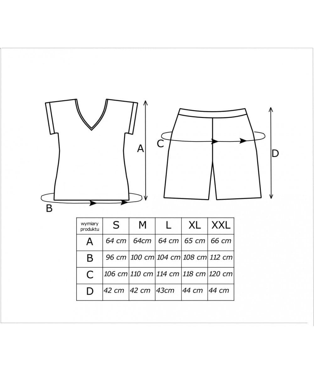 PIŻAMA DAMSKA FIORELLA 1/2