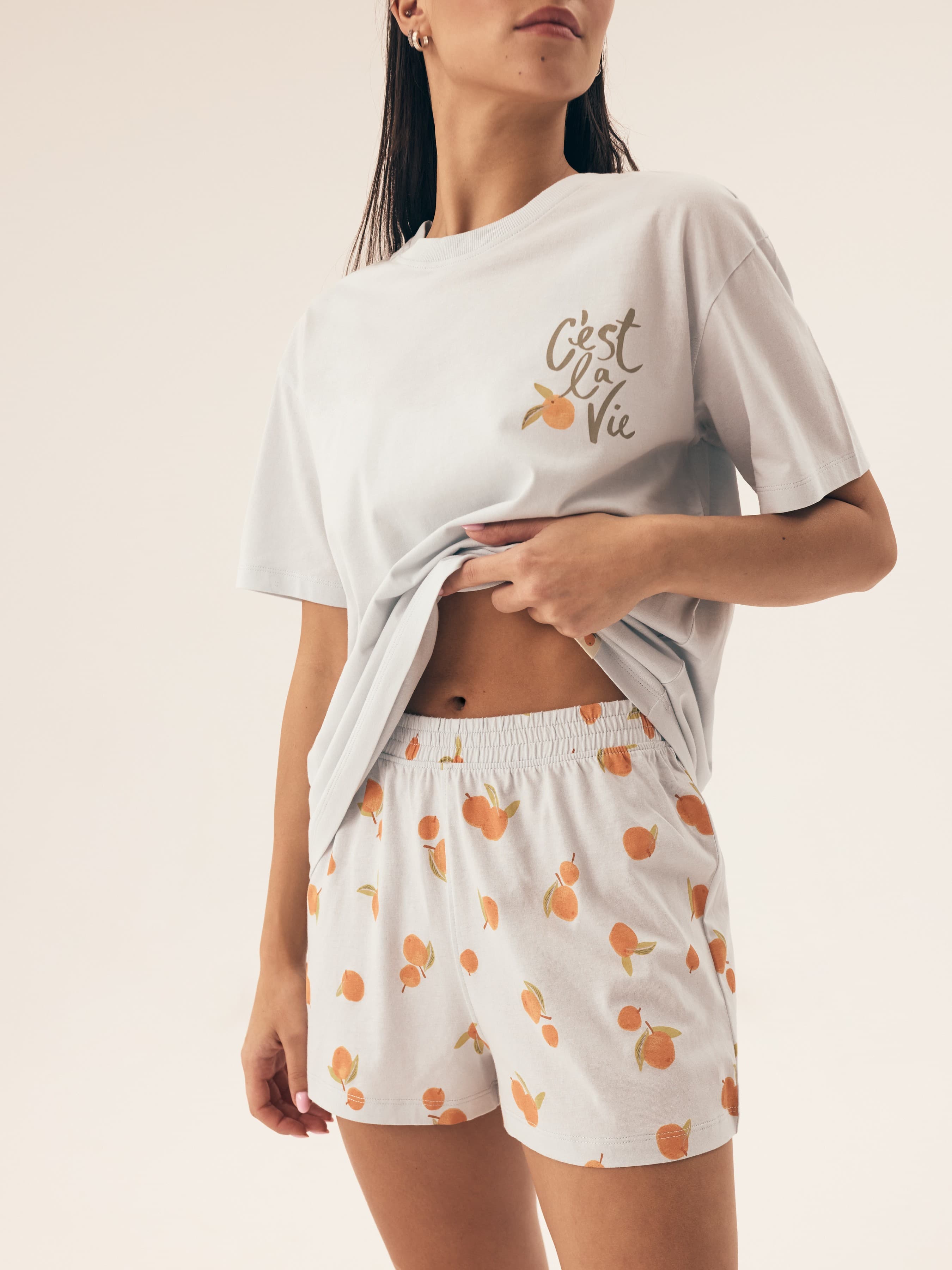 PIŻAMA DAMSKA NARANJA 42684 KR