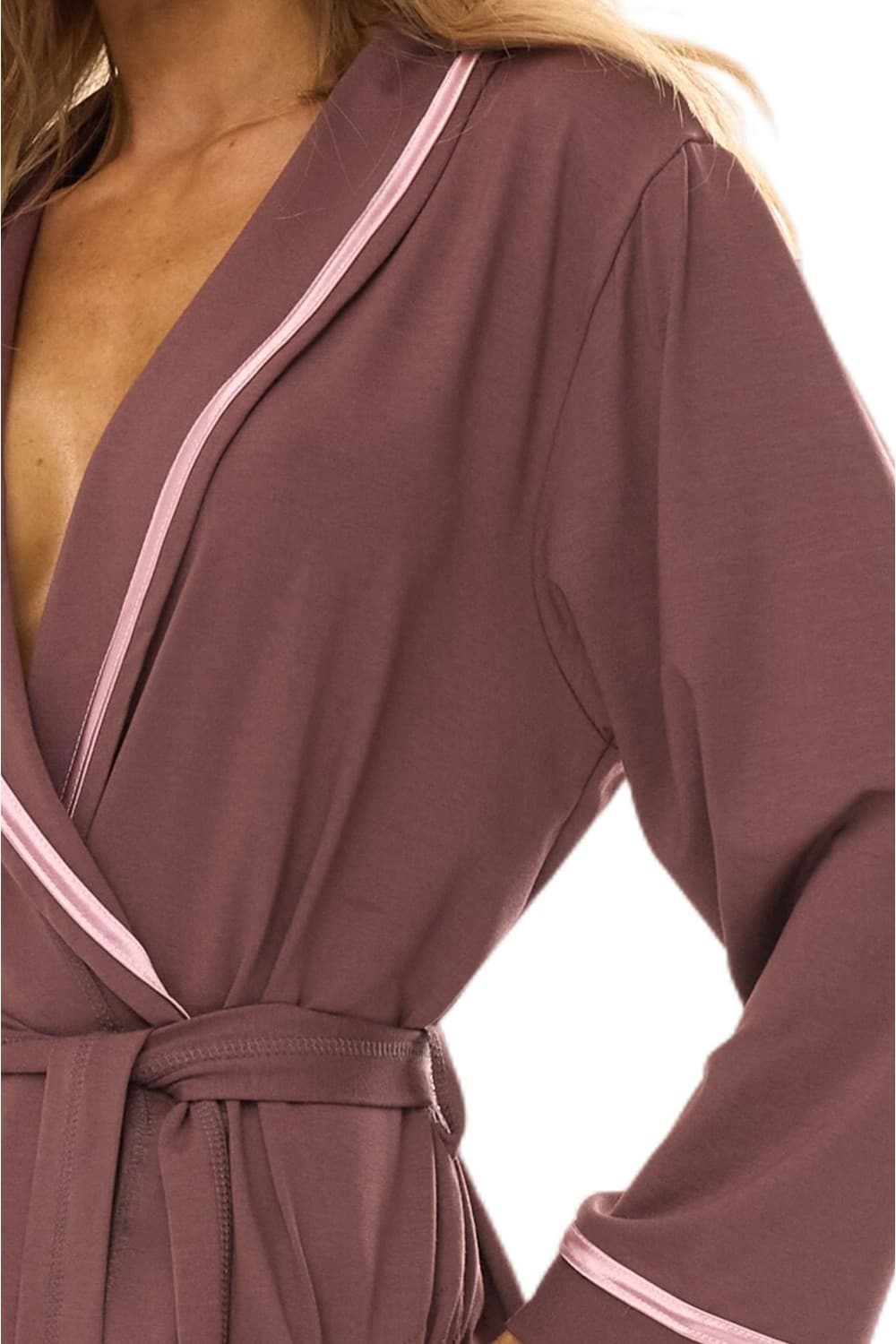 SZLAFROK DAMSKI DŁUGI 2506