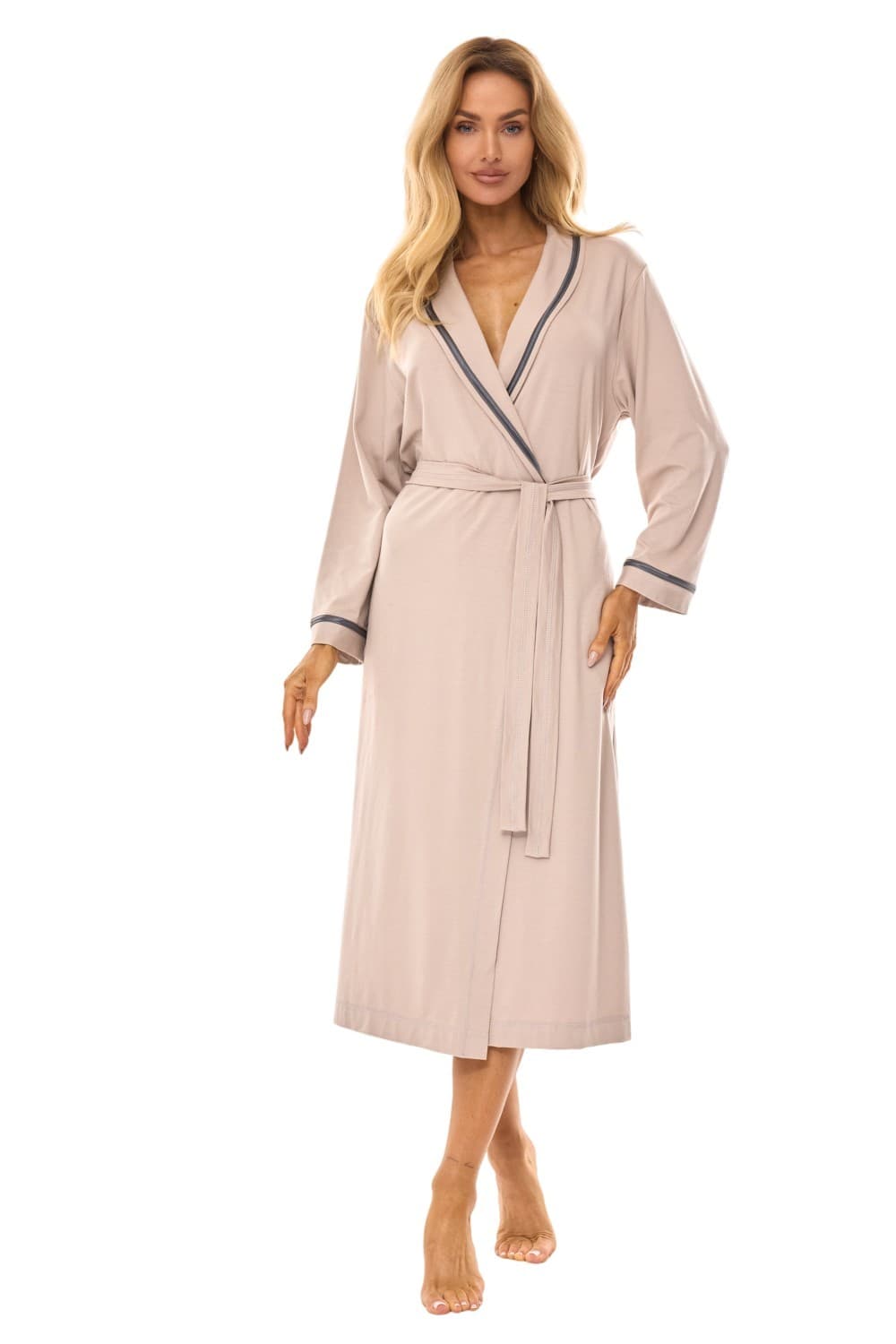 SZLAFROK DAMSKI DŁUGI 2506