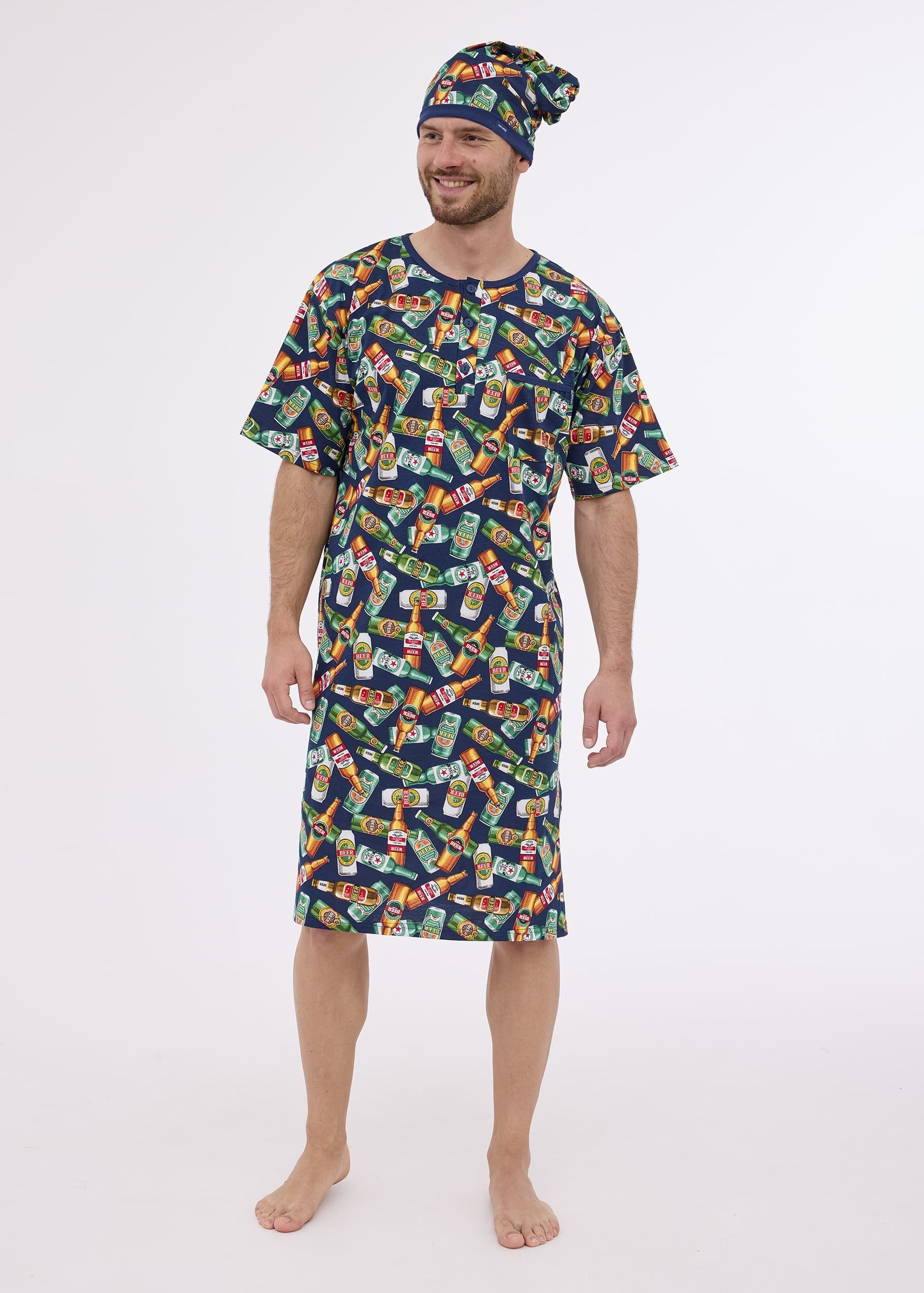 KOSZULA NOCNA MĘSKA 109/29 KR