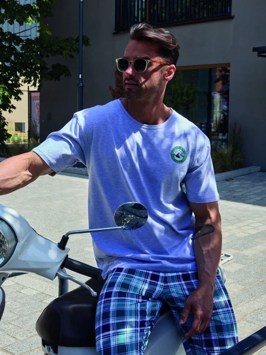 PIŻAMA MĘSKA 134/268 EXPLORE 2 KR