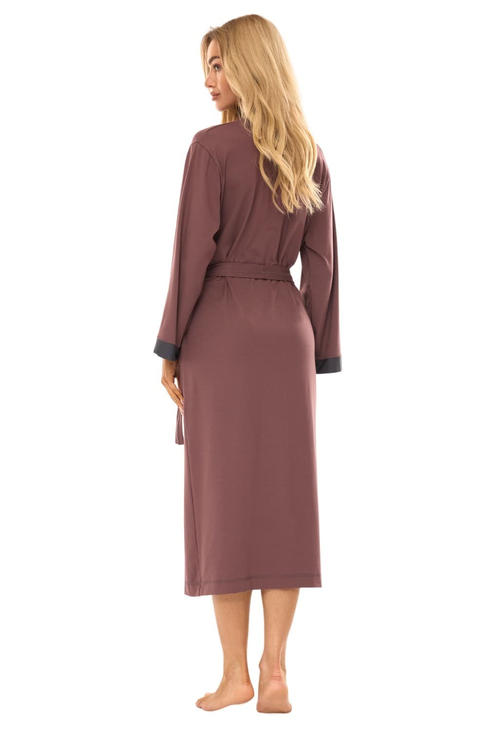 SZLAFROK DAMSKI DŁUGI 2505