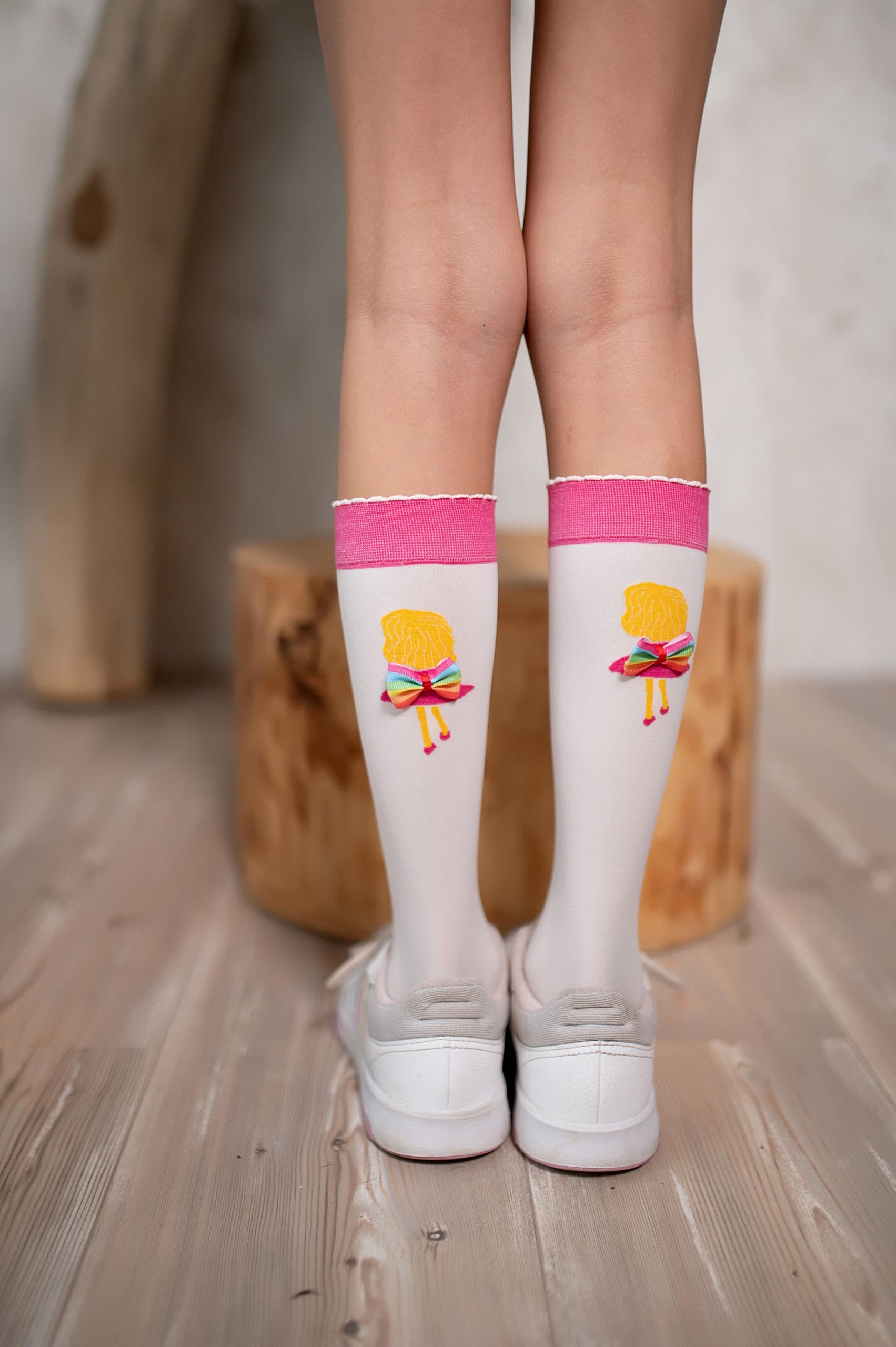 PODKOLANÓWKI DZIEWCZĘCE TINKA 40 DEN