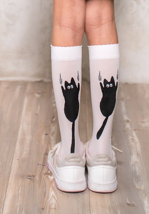 PODKOLANÓWKI DZIEWCZĘCE PUFI 40 DEN