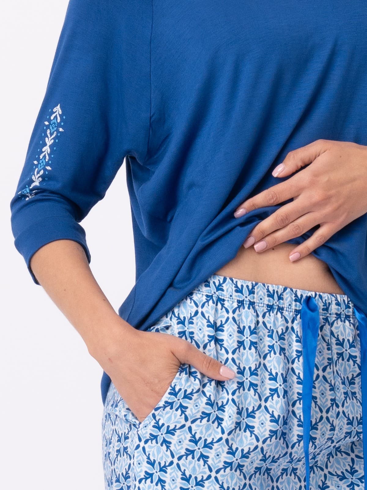 PIŻAMA DAMSKA LNS 721 3/4 R R.2XL